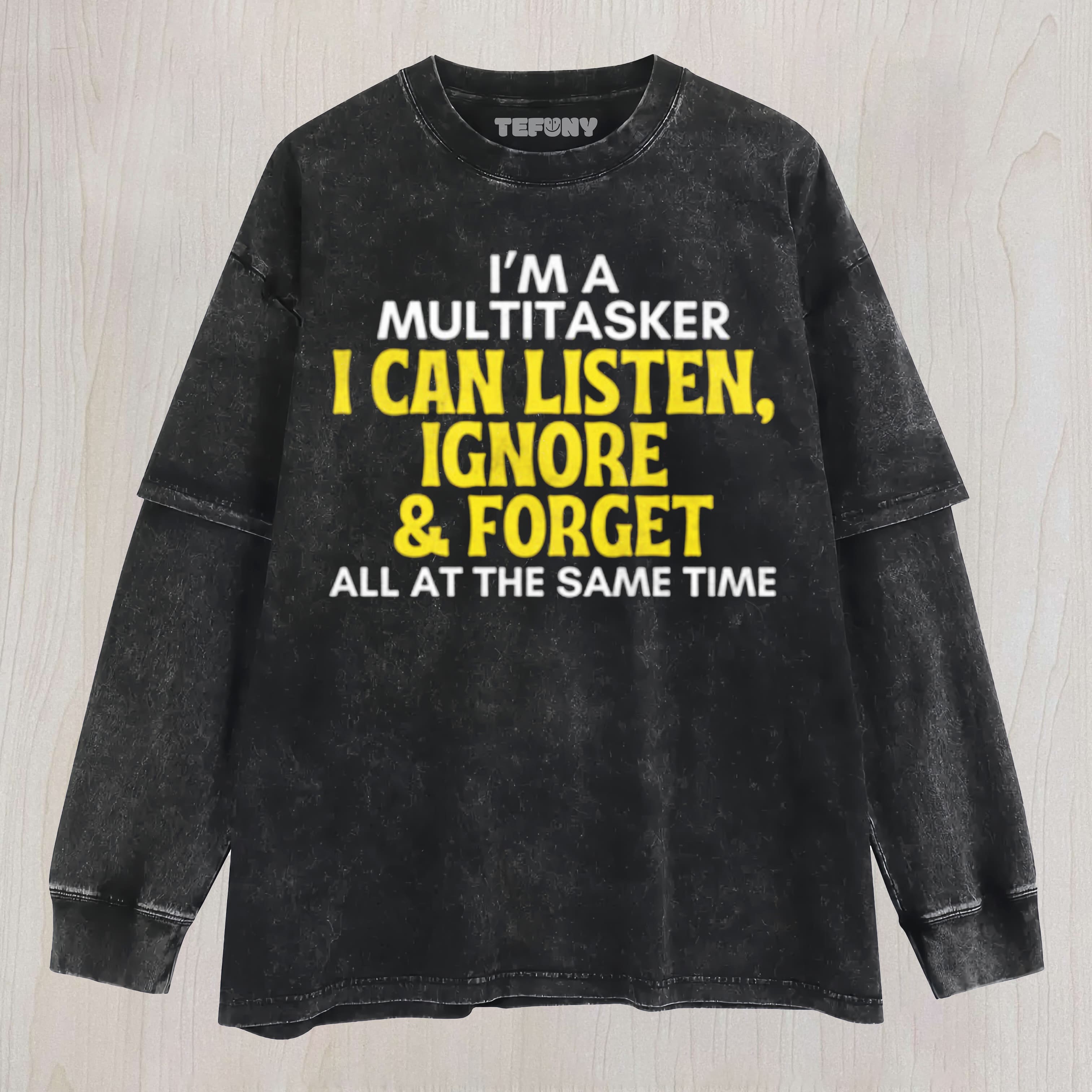 SARCASTIC UNISEX TEE, TANK TOP, LAYERED LS, SWEATSHIRT & HOODIE