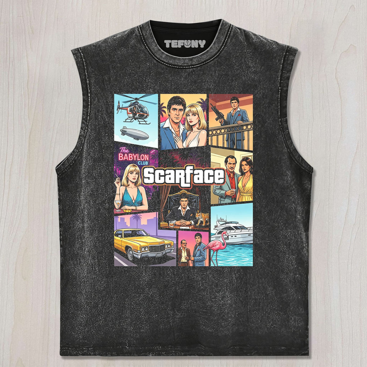 SCARJFACE UNISEX TEE, TANK TOP, LAYERED LS, SWEATSHIRT & HOODIE