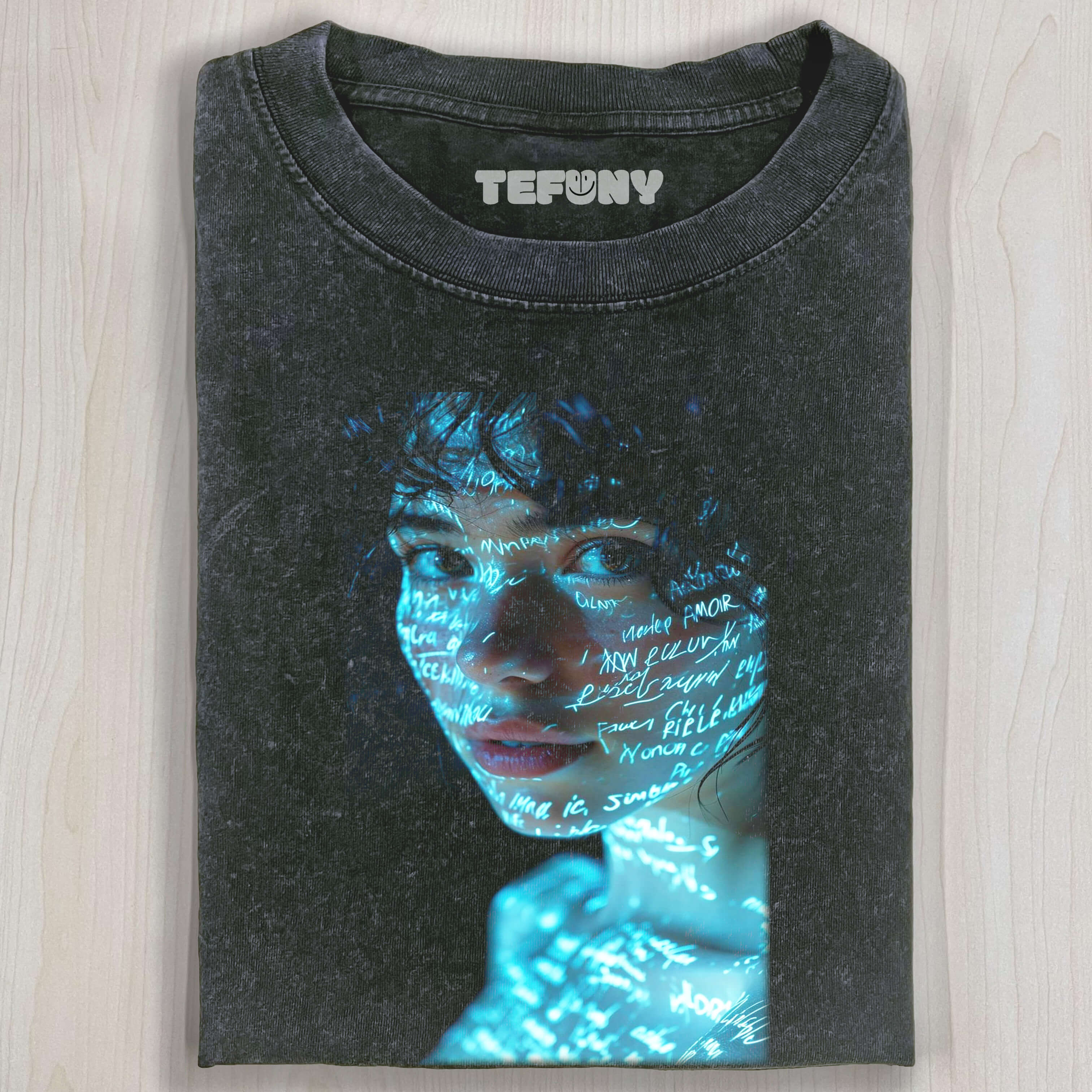 SCI-FI GLOWING WOMAN