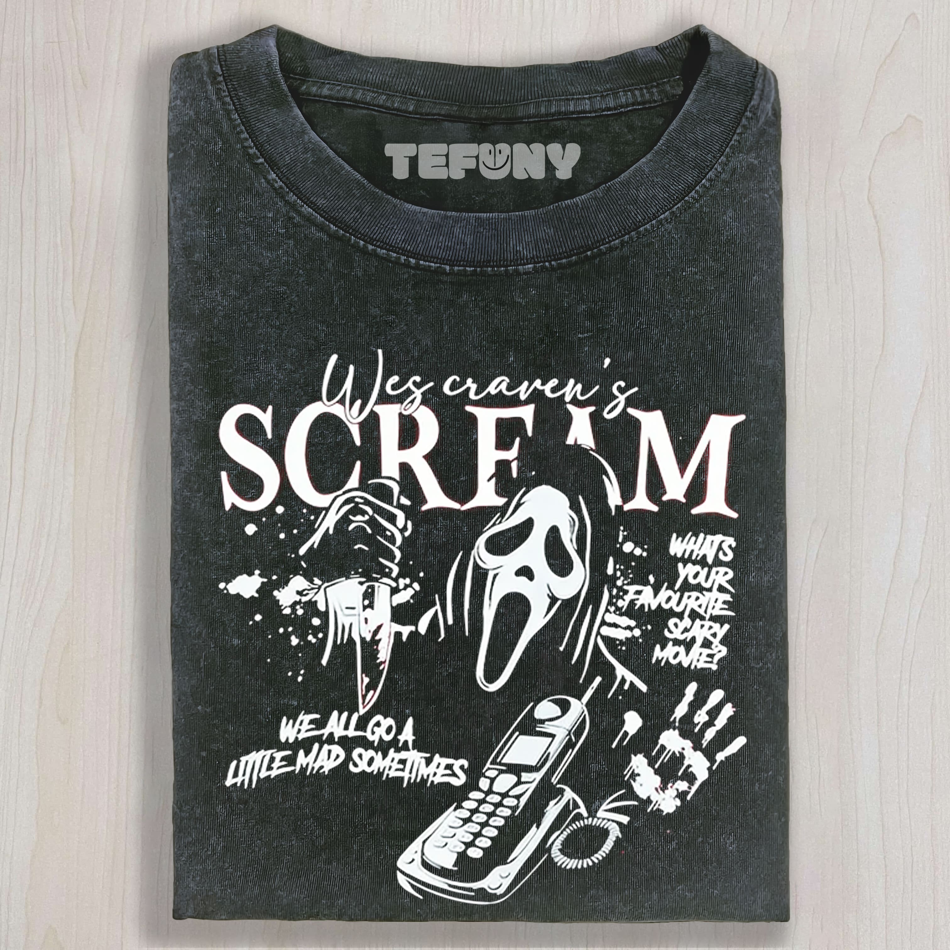 SCREAM PHONE TEE & SWEAT & HOOD