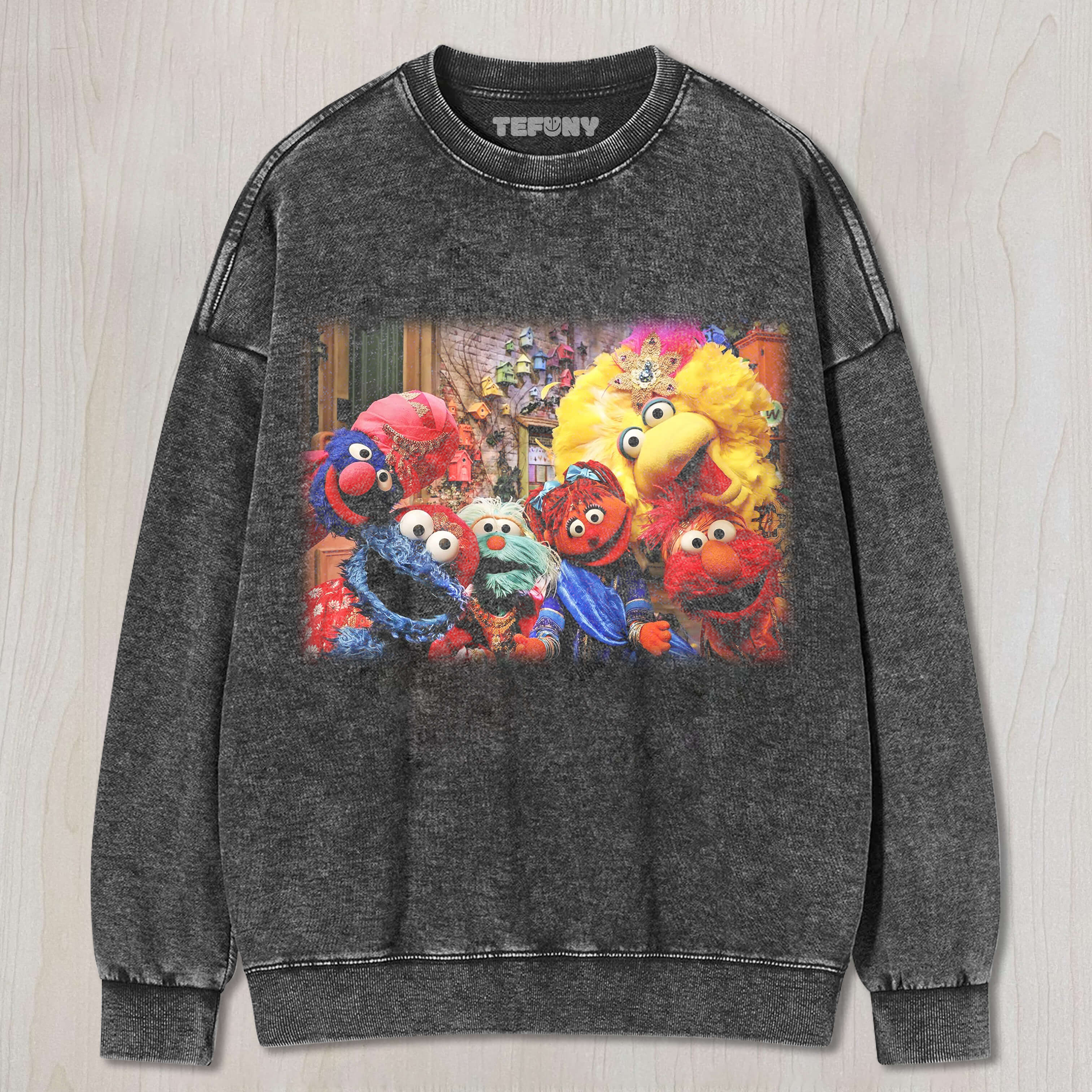 SESAME STREET IS DRESSED IN SOUTHEAST ASIAN ATTIRE T-SHIRT