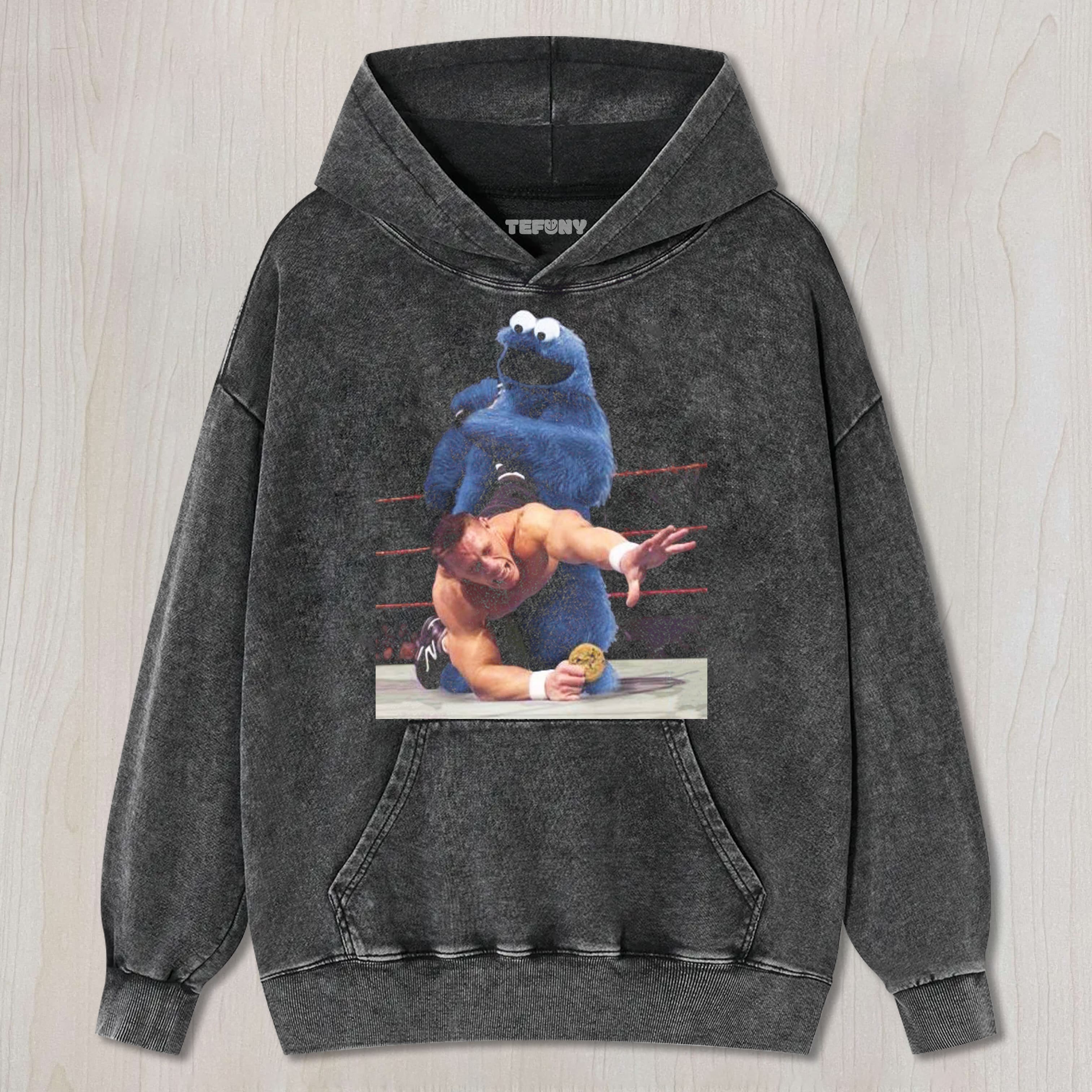 SESAME STREET WWE FUNNY UNISEX TEE, TANK TOP, LAYERED LS, SWEATSHIRT & HOODIE