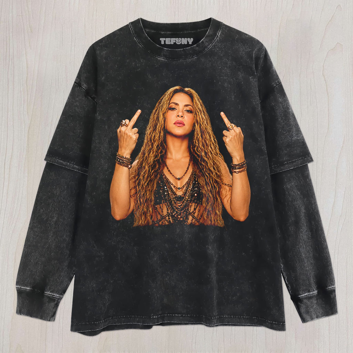 SHAKIRA V4 UNISEX TEE, TANK TOP, LAYERED LS, SWEATSHIRT & HOODIE