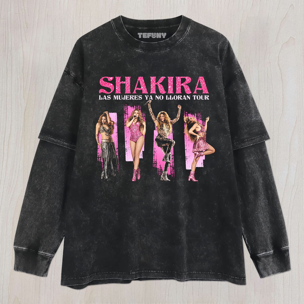 SHAKIRA V6 UNISEX TEE, TANK TOP, LAYERED LS, SWEATSHIRT & HOODIE