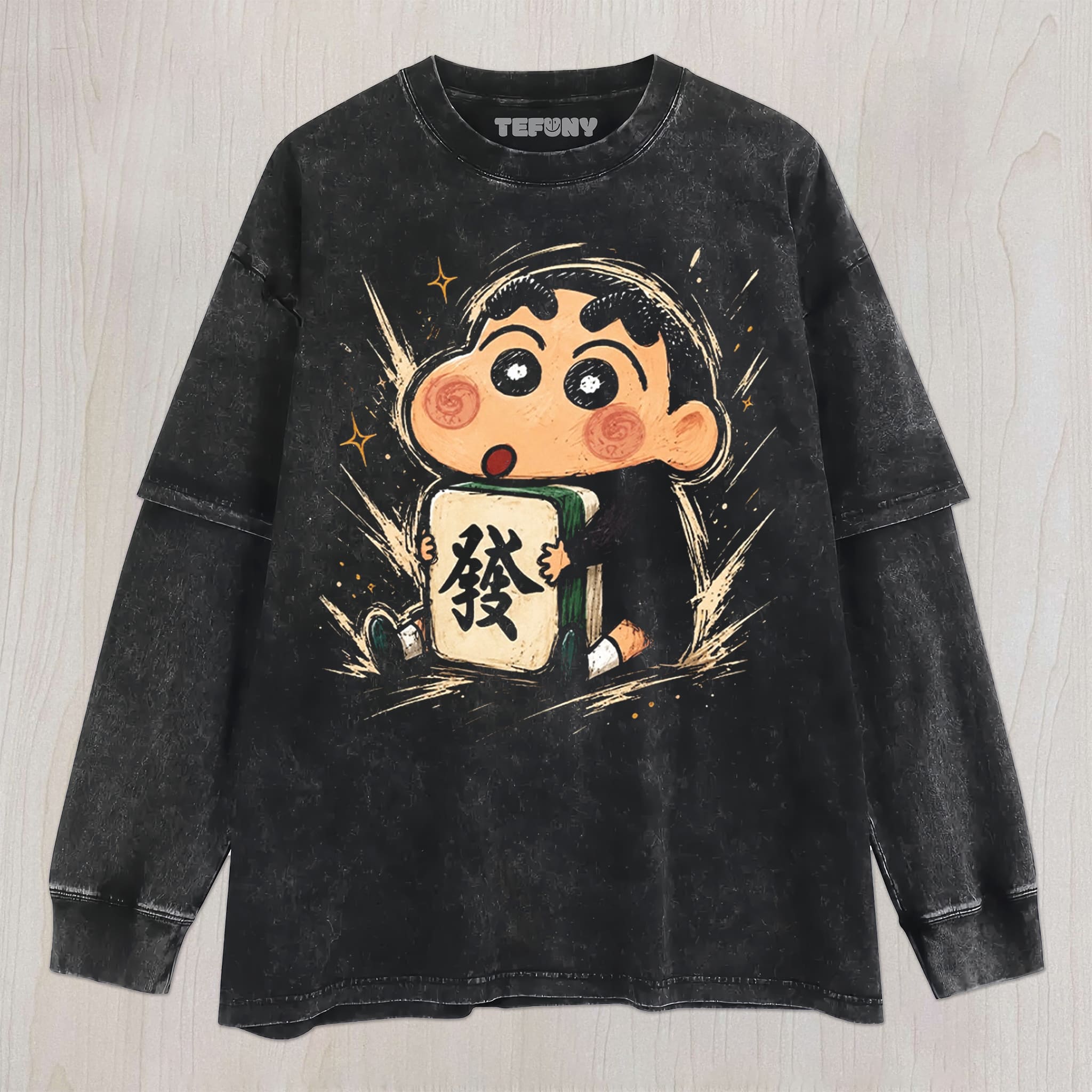 SHIN-CHAN V5 UNISEX TEE, TANK TOP, LAYERED LS, SWEATSHIRT & HOODIE