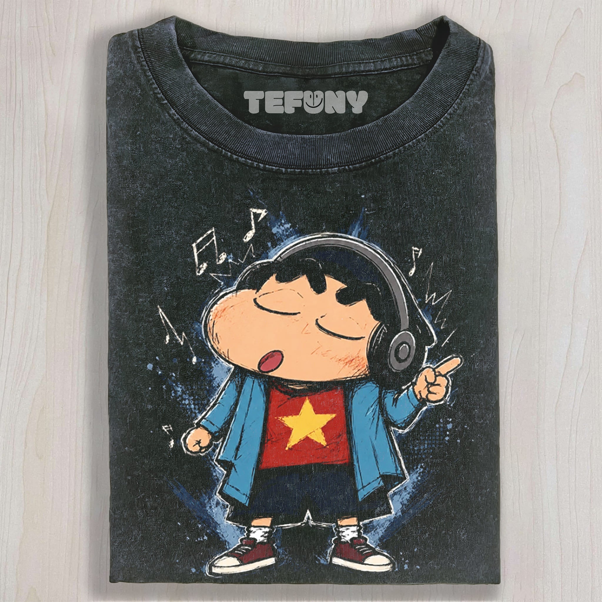 SHIN-CHAN V6 UNISEX TEE, TANK TOP, LAYERED LS, SWEATSHIRT & HOODIE