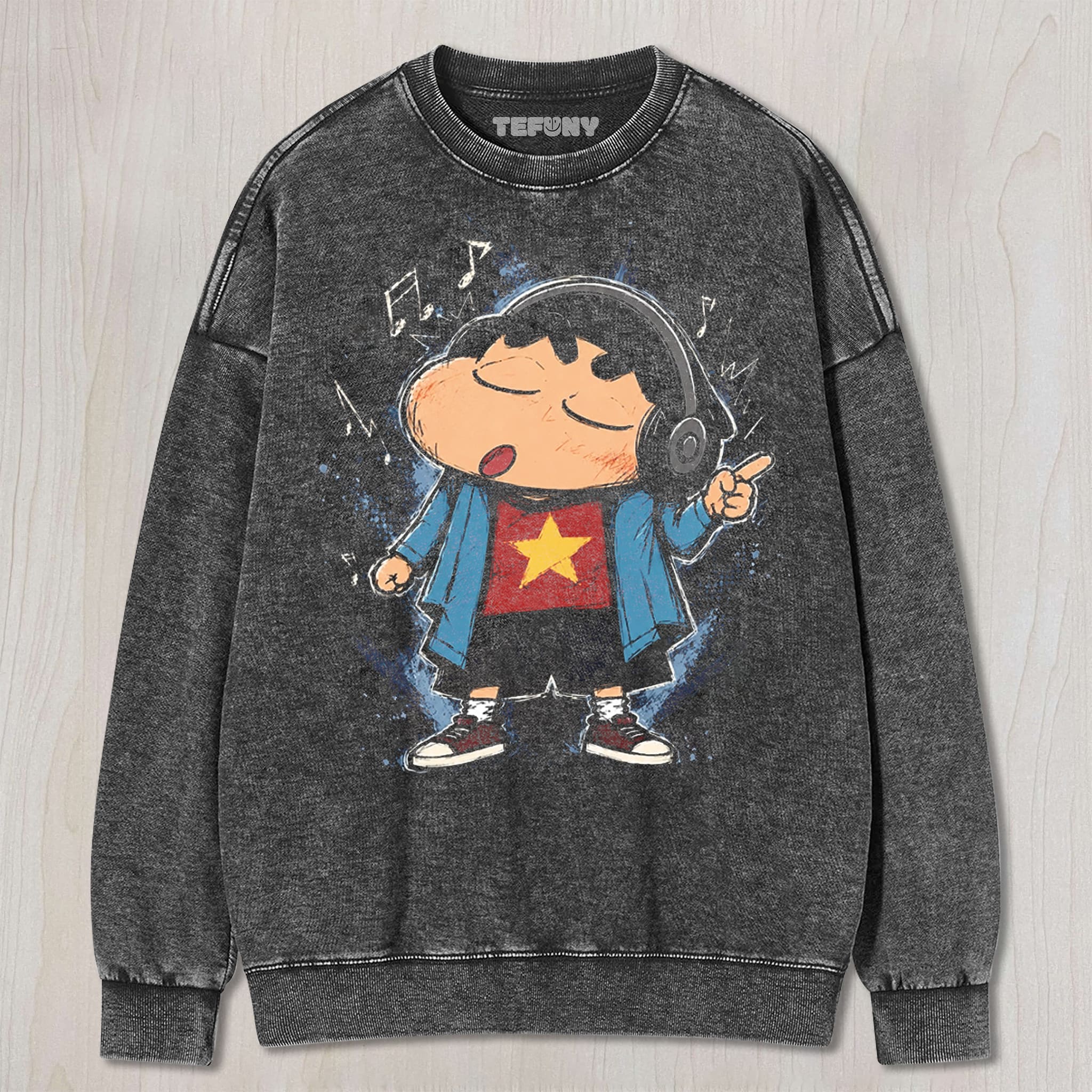 SHIN-CHAN V6 UNISEX TEE, TANK TOP, LAYERED LS, SWEATSHIRT & HOODIE
