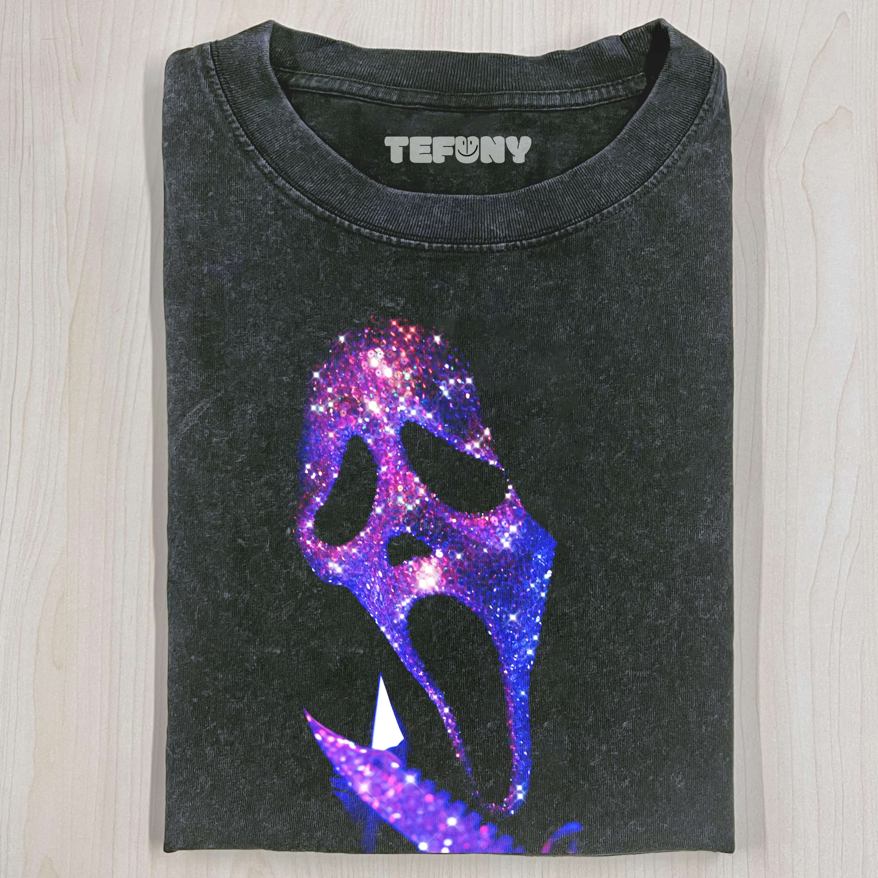 SHINY GLOW MASKS T-SHIRT