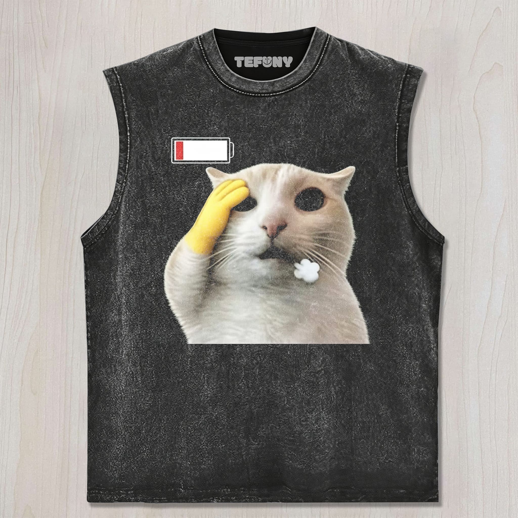 SHOCKED CAT FUNNY MEME V1 UNISEX TEE, TANK TOP, LAYERED LS, SWEATSHIRT & HOODIE