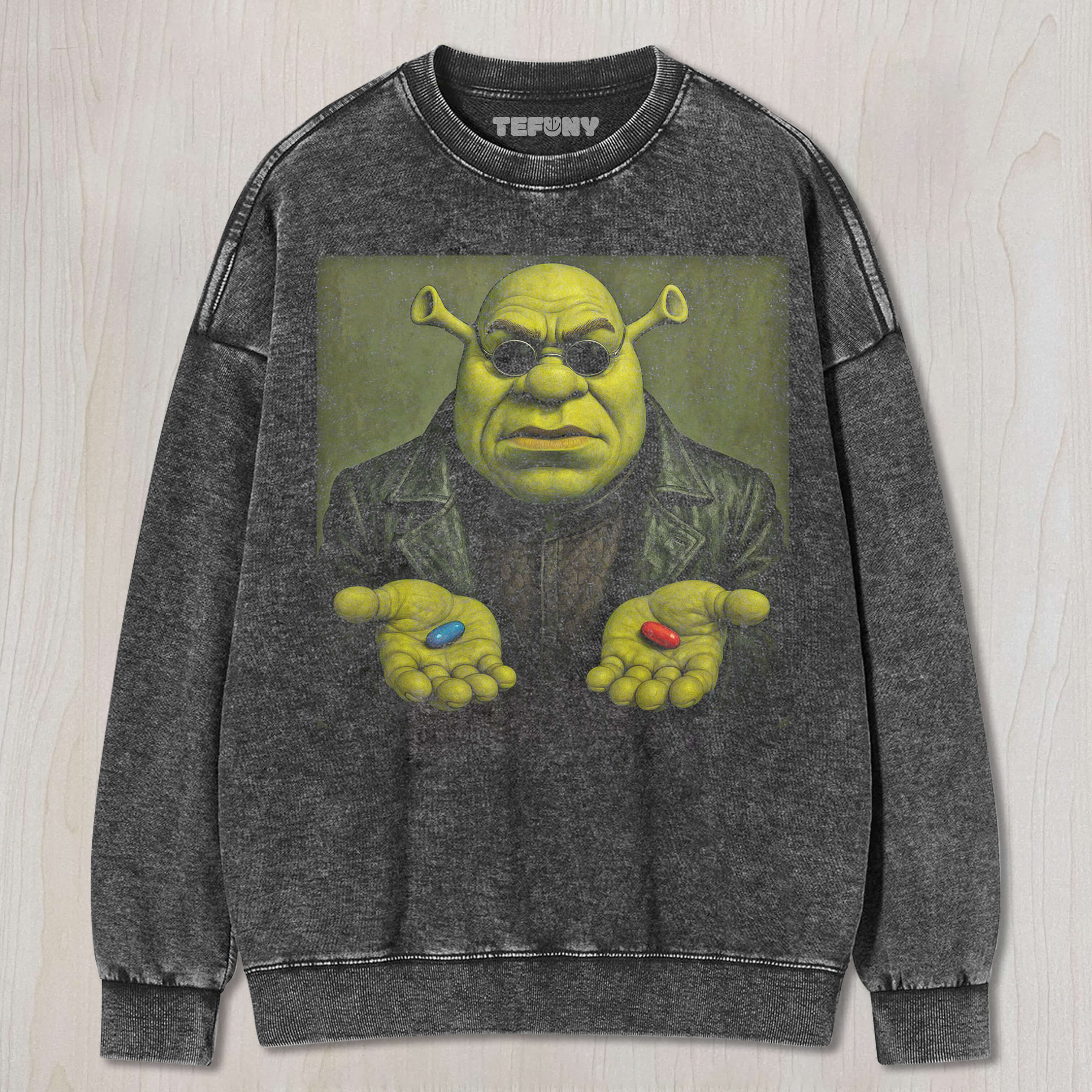 SHREK MAKES YOU TAKE MEDICINE T-SHIRT