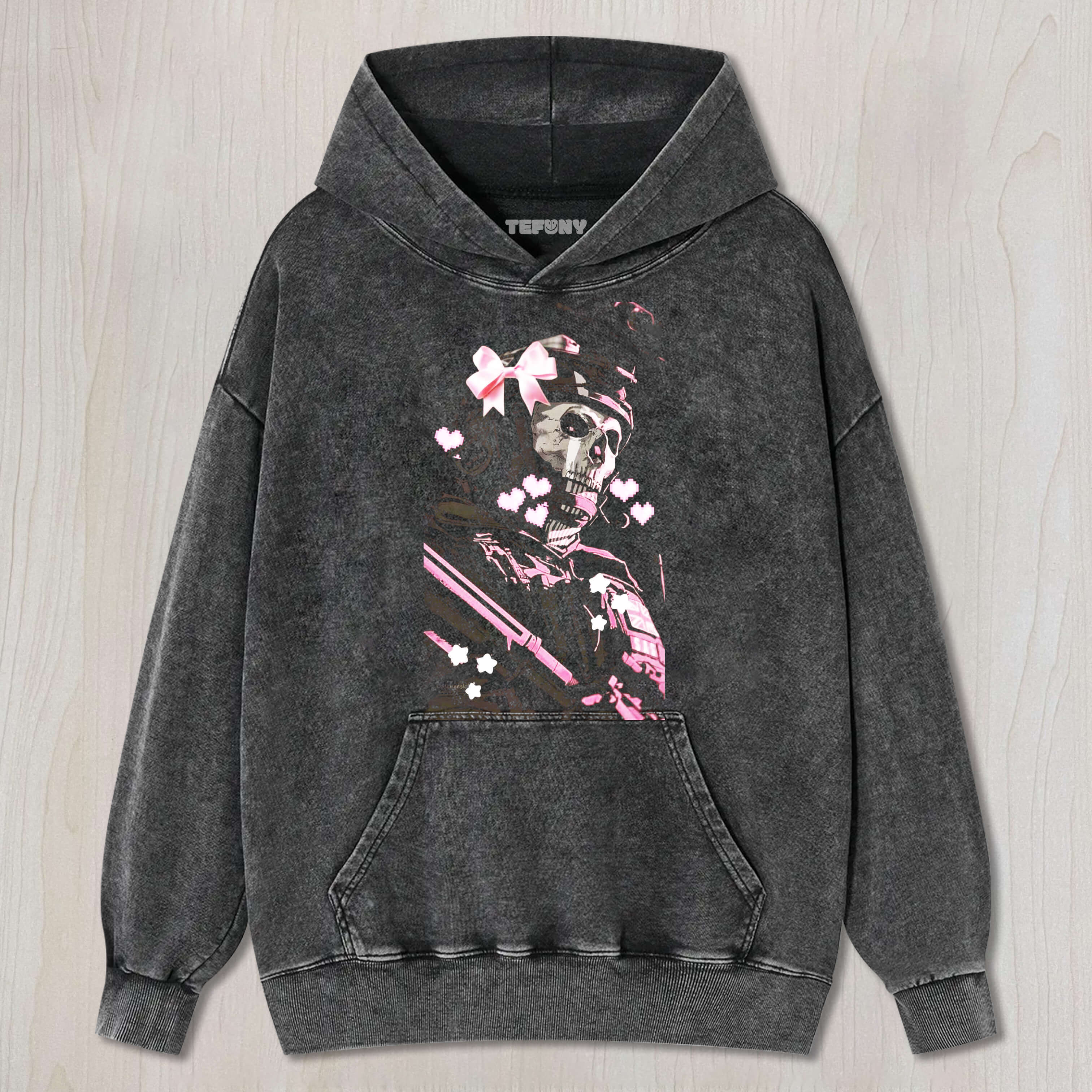 SIMON 'GHOST' RILEY PINK TEE & SWEAT & HOOD