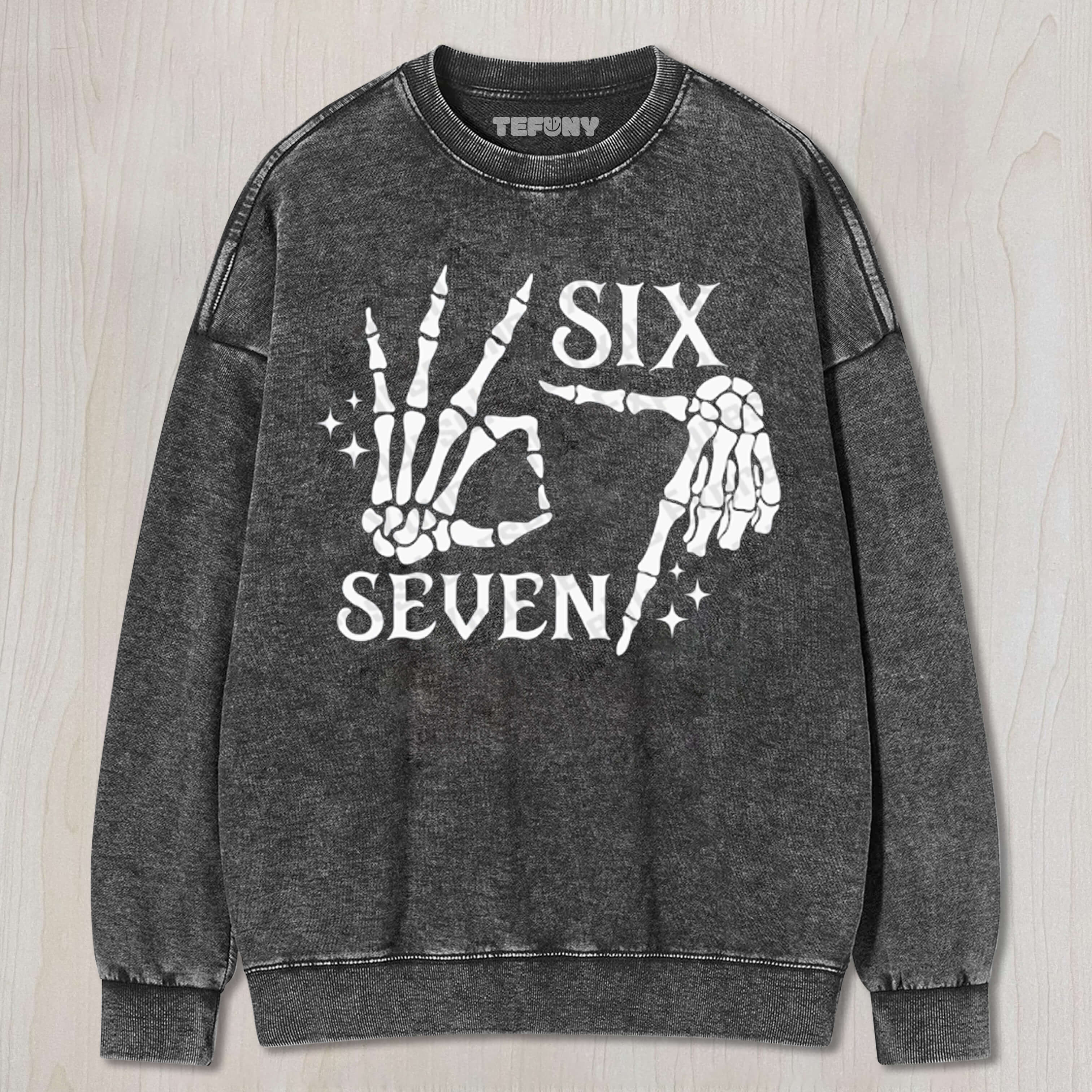 SIX SEVEN 6 7 MEME T-SHIRT