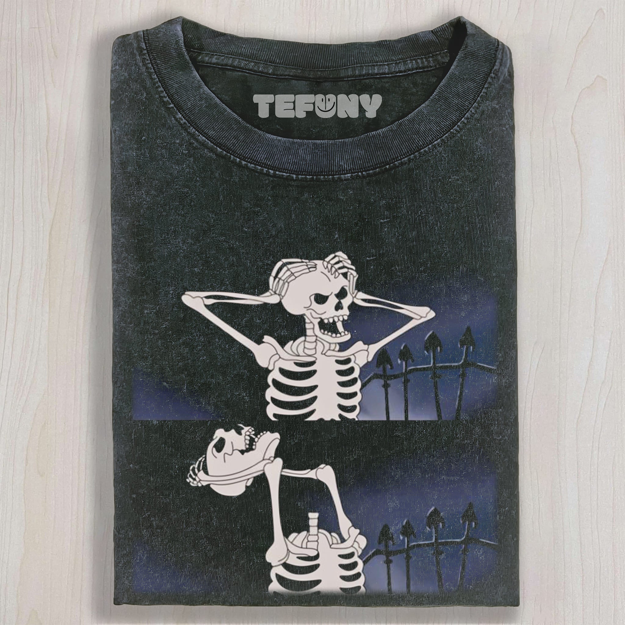 SKELETON PULLED OFF ITS HEAD UNISEX TEE, TANK TOP, LAYERED LS, SWEATSHIRT & HOODIE