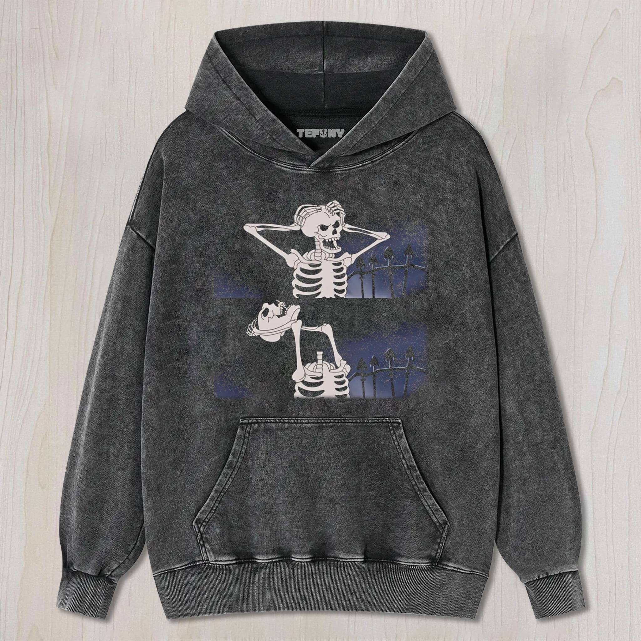 SKELETON PULLED OFF ITS HEAD UNISEX TEE, TANK TOP, LAYERED LS, SWEATSHIRT & HOODIE