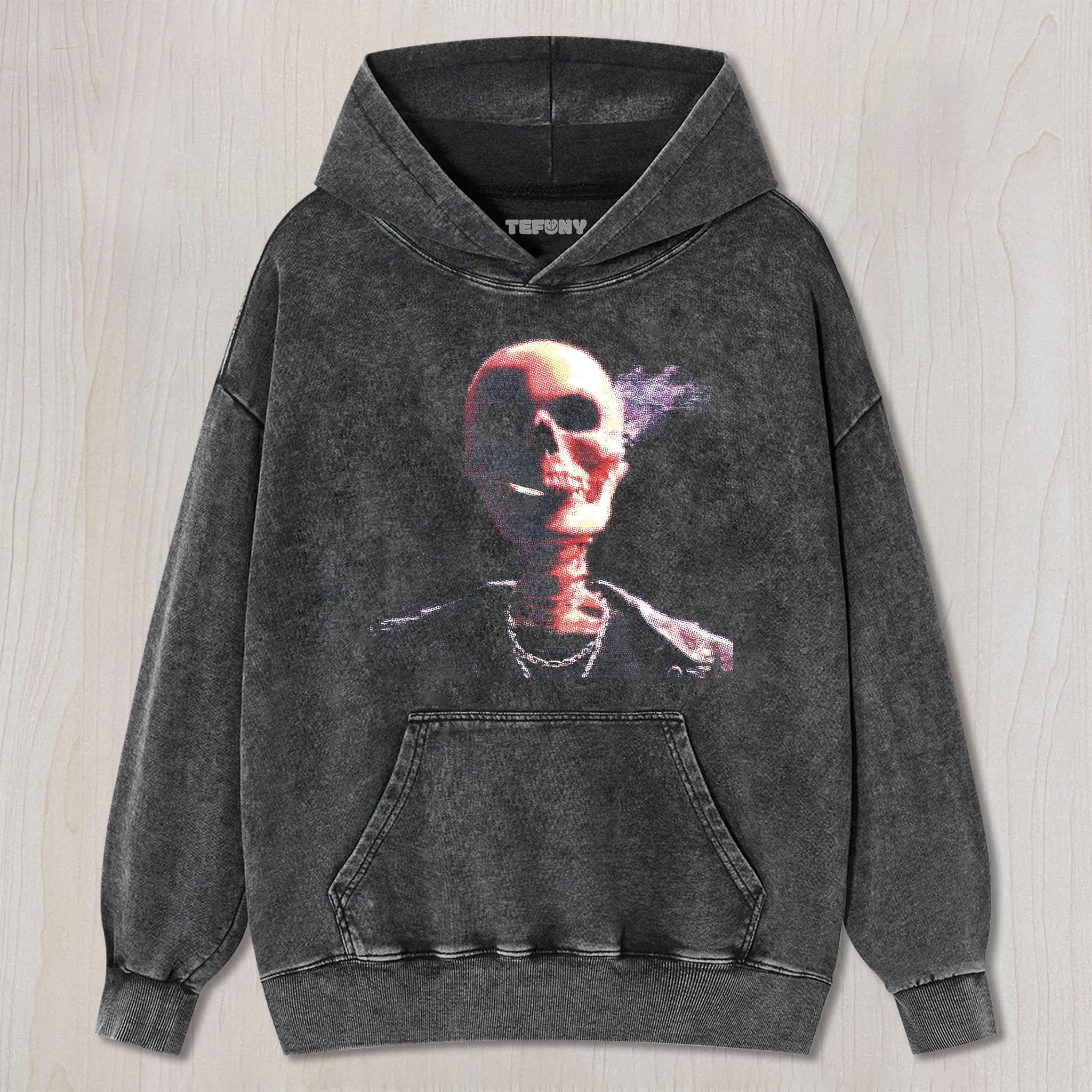 SKELETON SMOKING V UNISEX TEE, TANK TOP, LAYERED LS, SWEATSHIRT & HOODIE