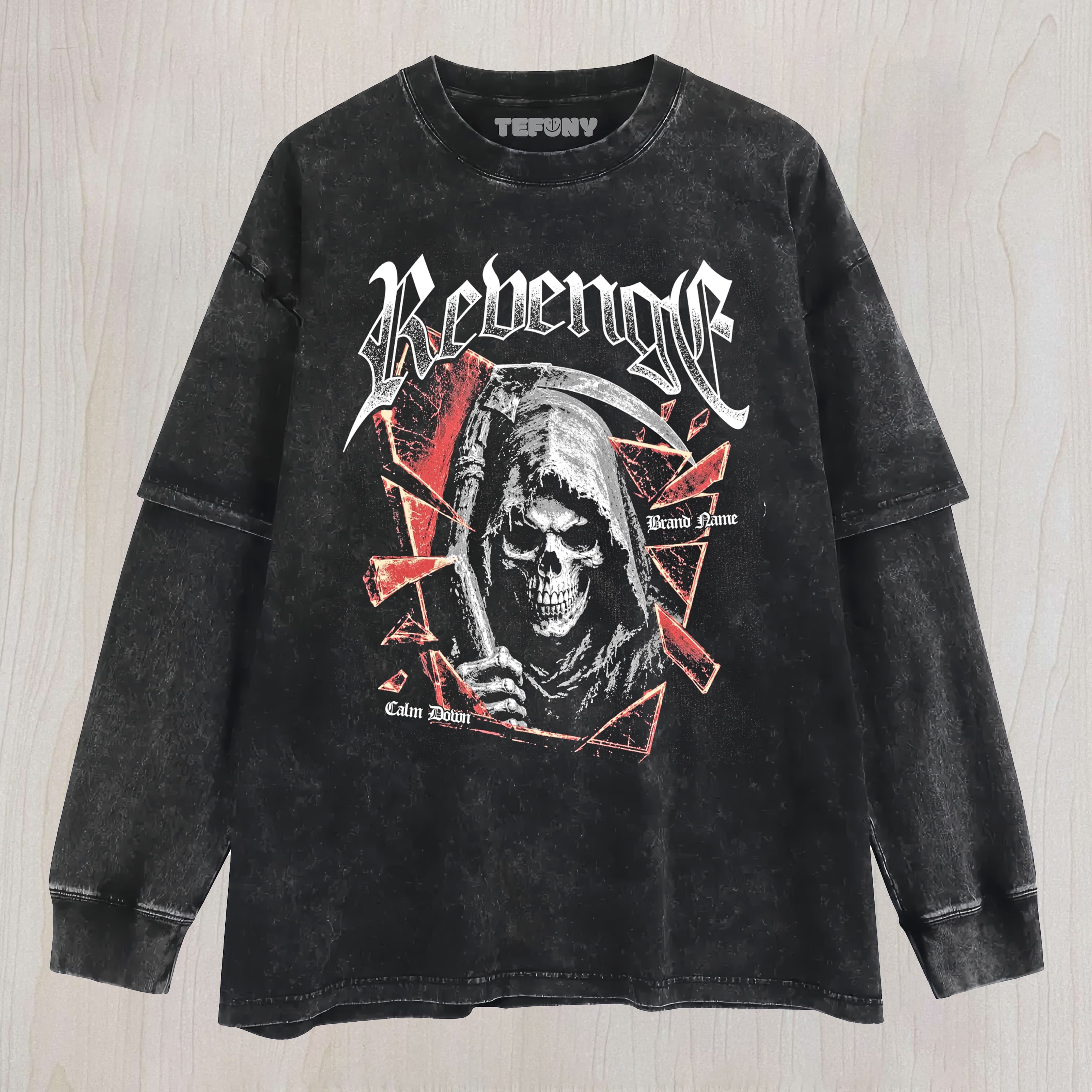 SKULL HEAD V6 UNISEX TEE, TANK TOP, LAYERED LS, SWEATSHIRT & HOODIE