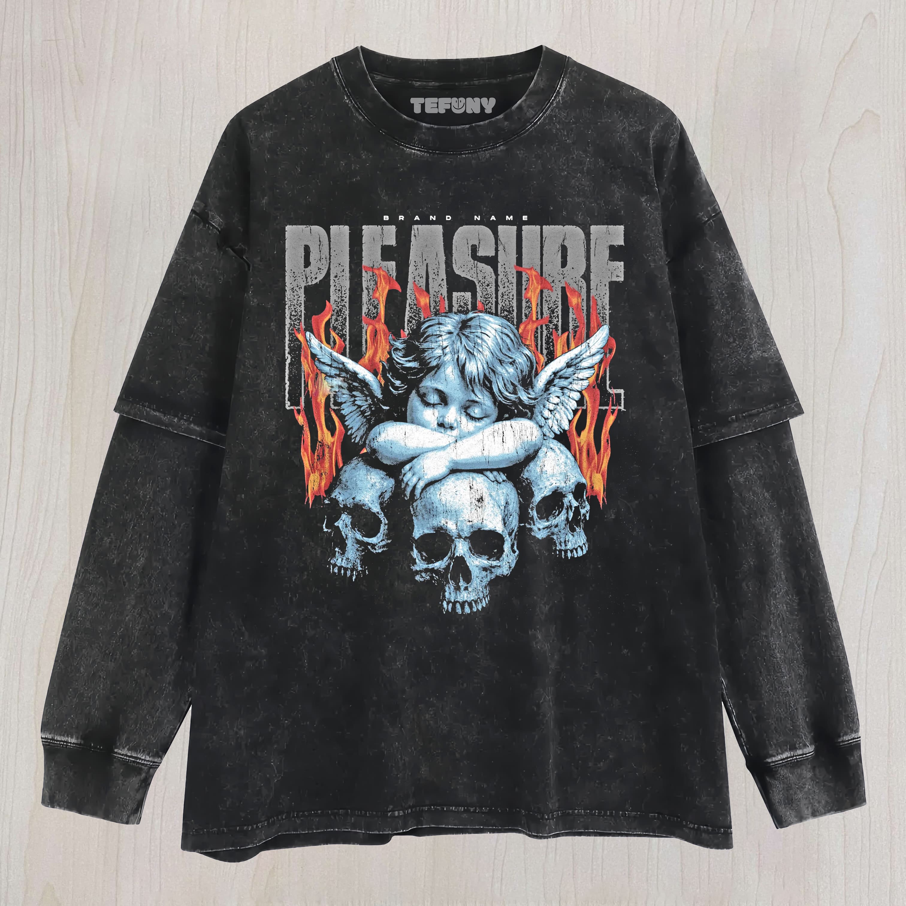 SKULL HEAD V7 UNISEX TEE, TANK TOP, LAYERED LS, SWEATSHIRT & HOODIE