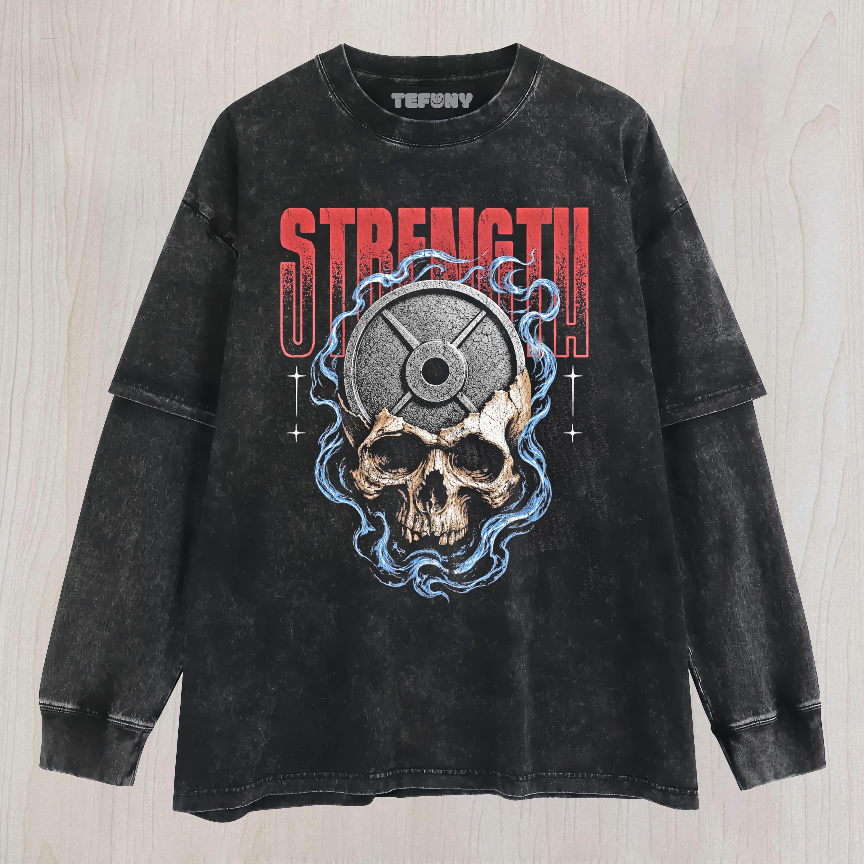 SKULL HEAD V8 UNISEX TEE, TANK TOP, LAYERED LS, SWEATSHIRT & HOODIE