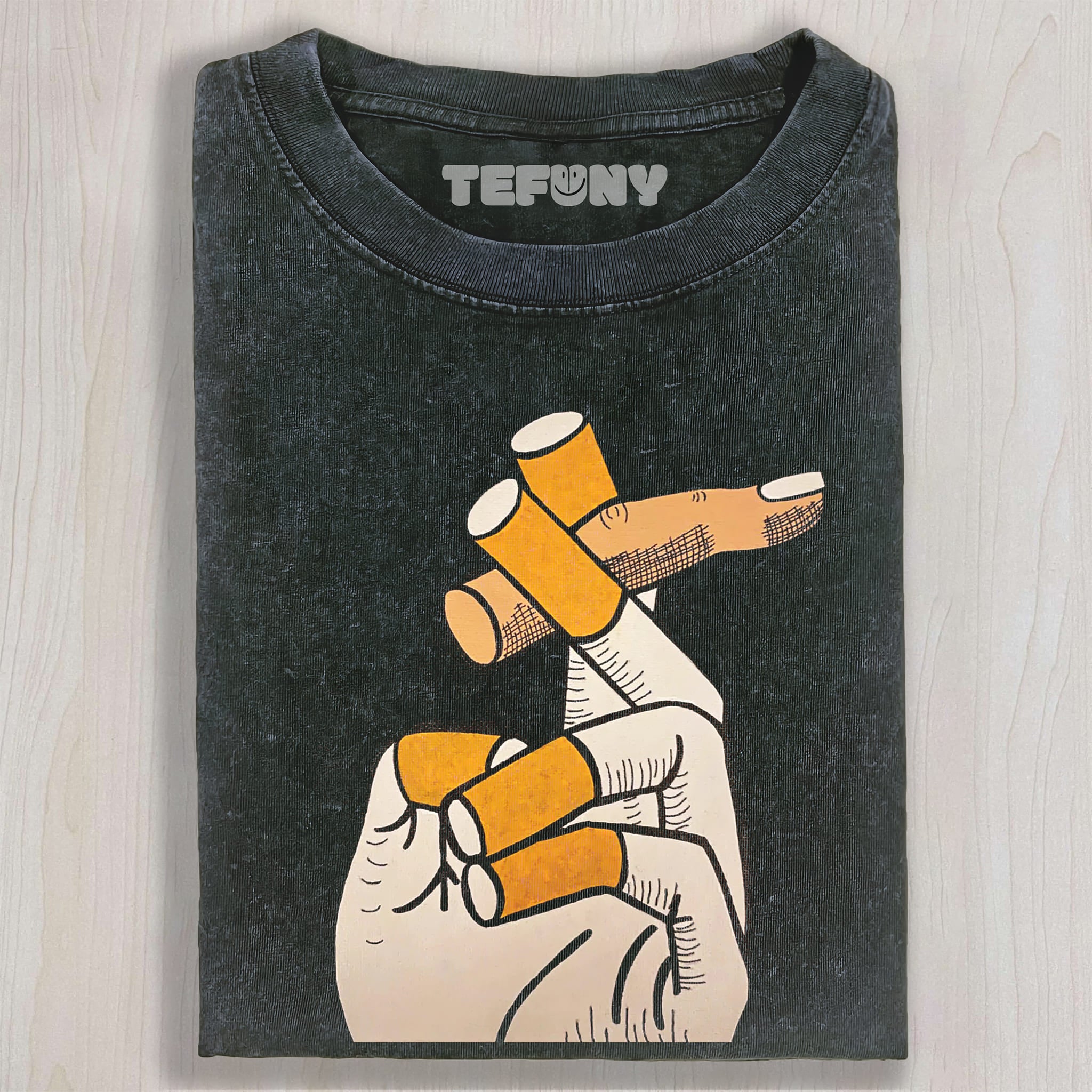 SMOKE & HAND UNISEX TEE, TANK TOP, LAYERED LS, SWEATSHIRT & HOODIE