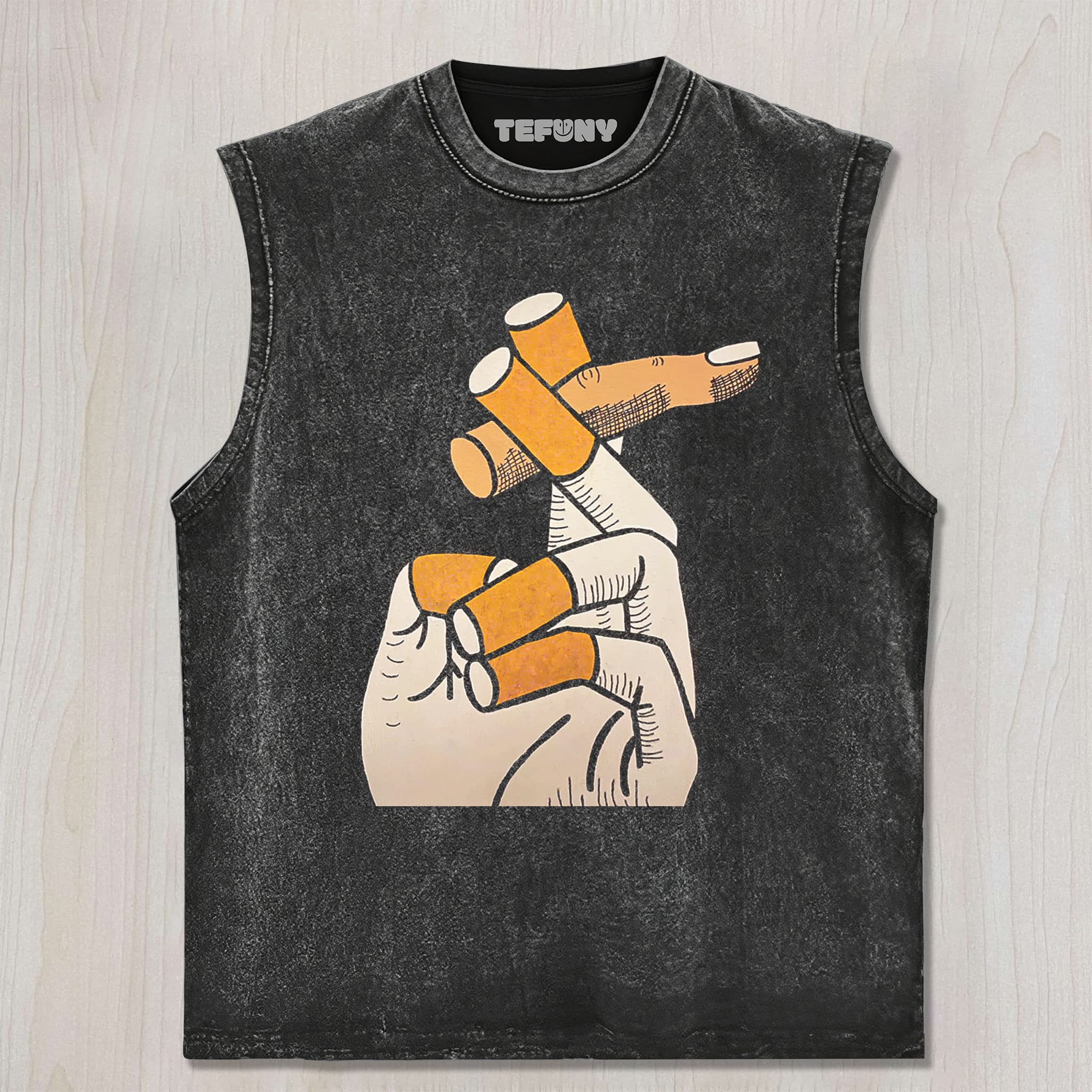 SMOKE & HAND UNISEX TEE, TANK TOP, LAYERED LS, SWEATSHIRT & HOODIE