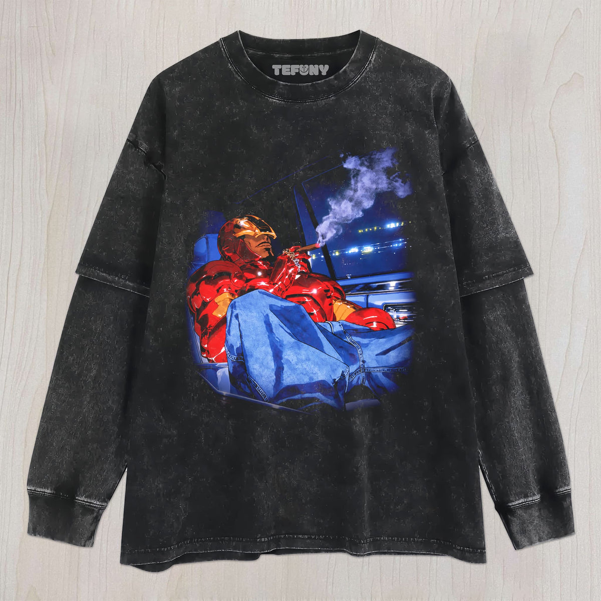 SMOKING IN THE CAR UNISEX TEE, TANK TOP, LAYERED LS, SWEATSHIRT & HOODIE