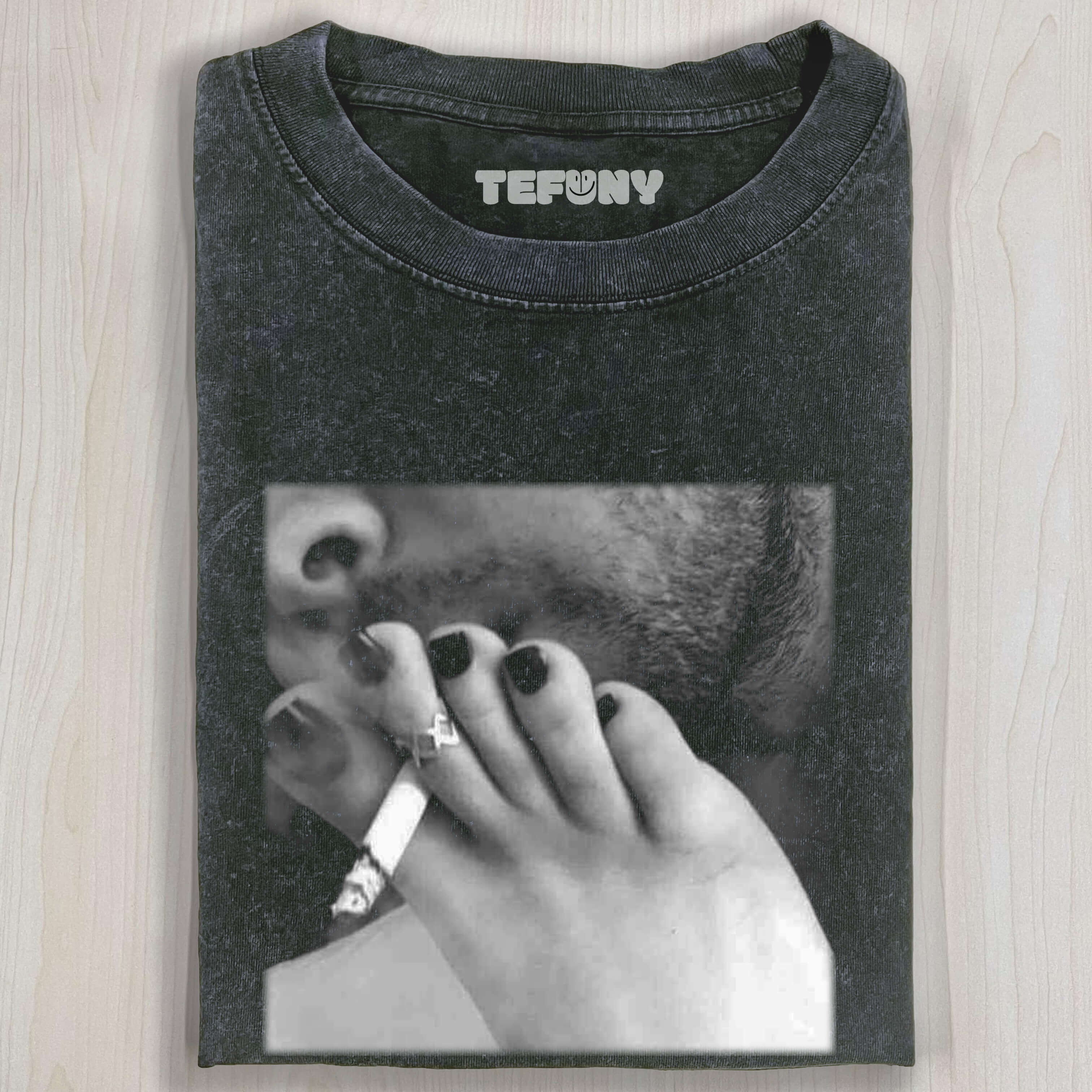 SMOKING WITH  FEET TEEE