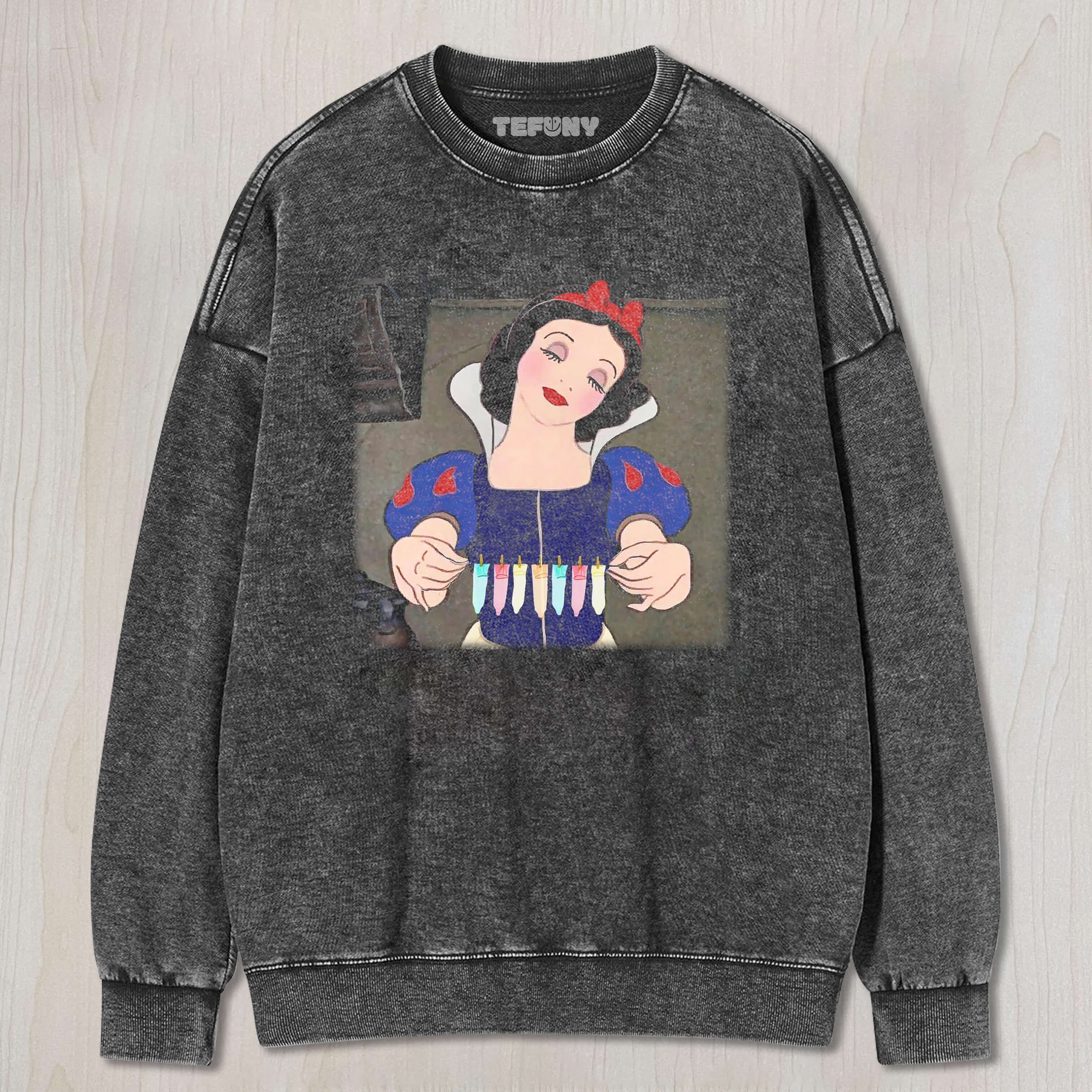 SNOW WHITE FUNNY TEE & SWEAT & HOOD