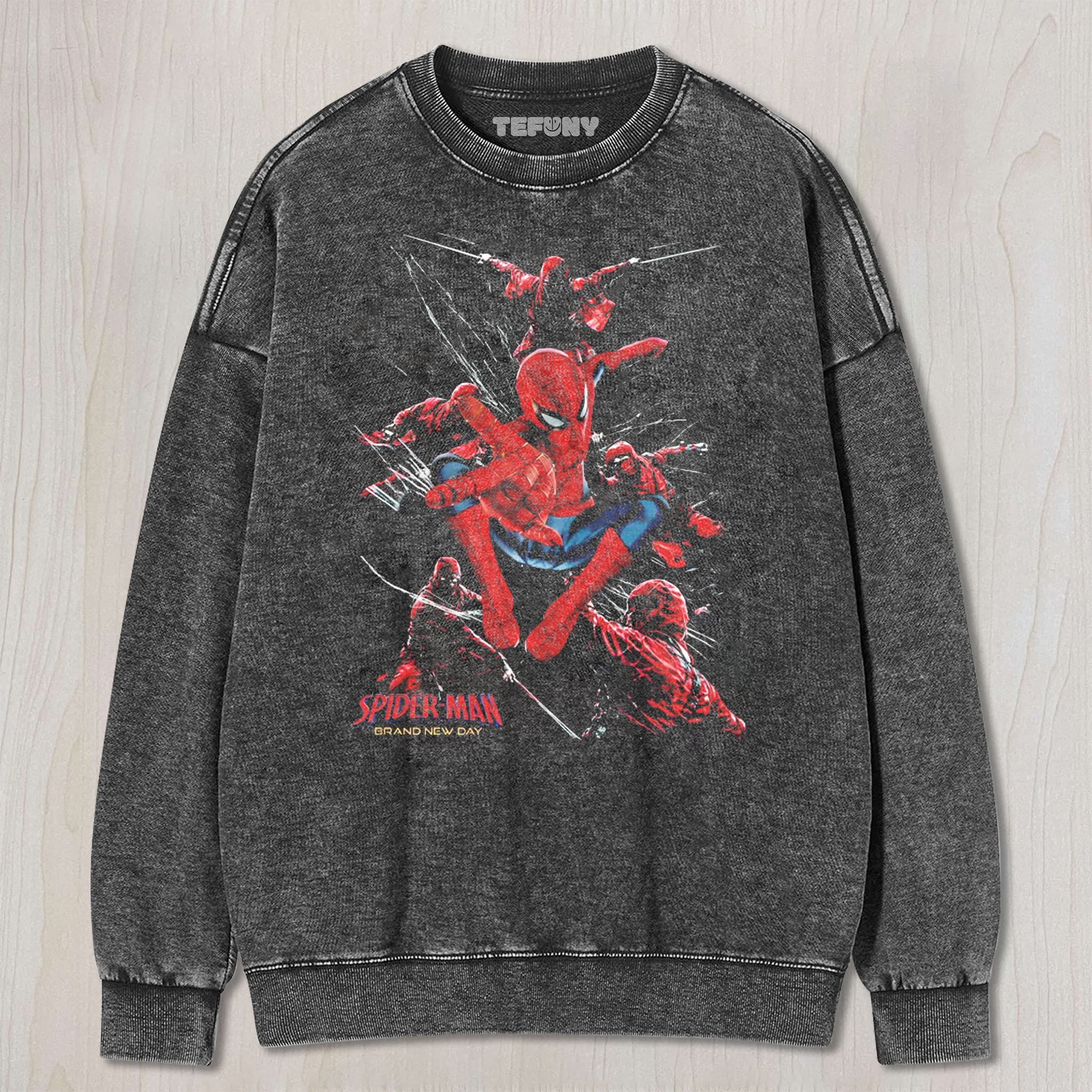 SPIDER-MAN BRAND NEW DAY V18 UNISEX TEE, TANK TOP, LAYERED LS, SWEATSHIRT & HOODIE
