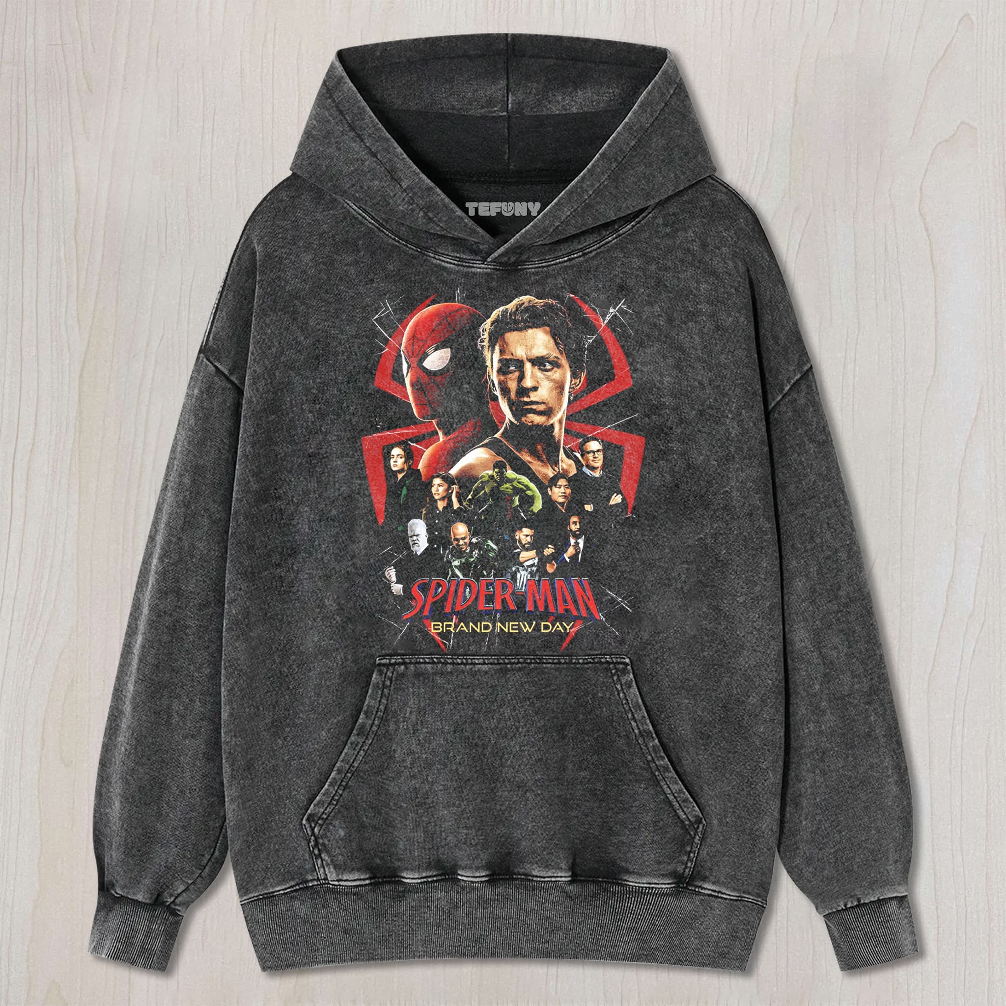 SPIDER-MAN BRAND NEW DAY V19 UNISEX TEE, TANK TOP, LAYERED LS, SWEATSHIRT & HOODIE
