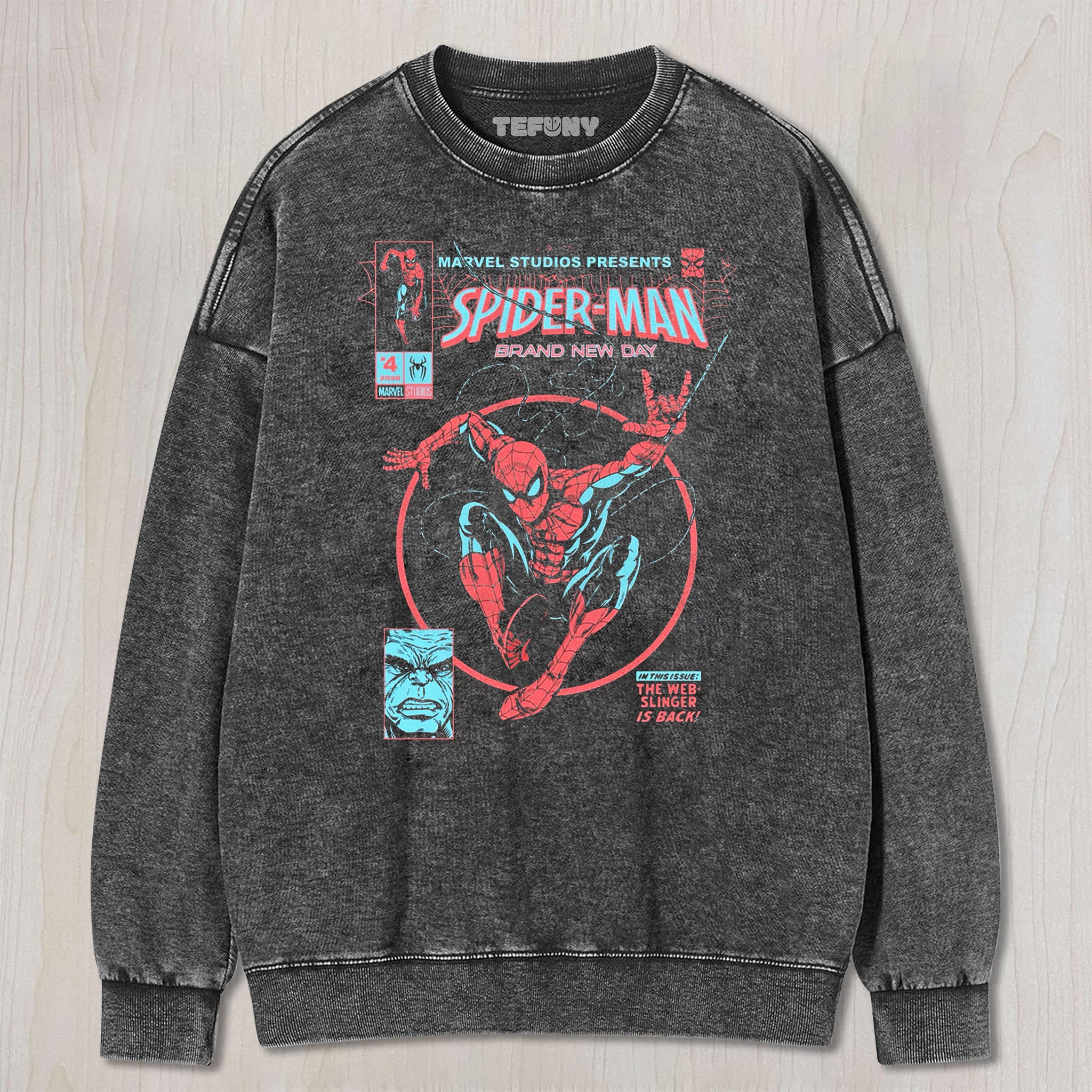 SPIDER-MAN BRAND NEW DAY V3 UNISEX TEE, TANK TOP, LAYERED LS, SWEATSHIRT & HOODIE