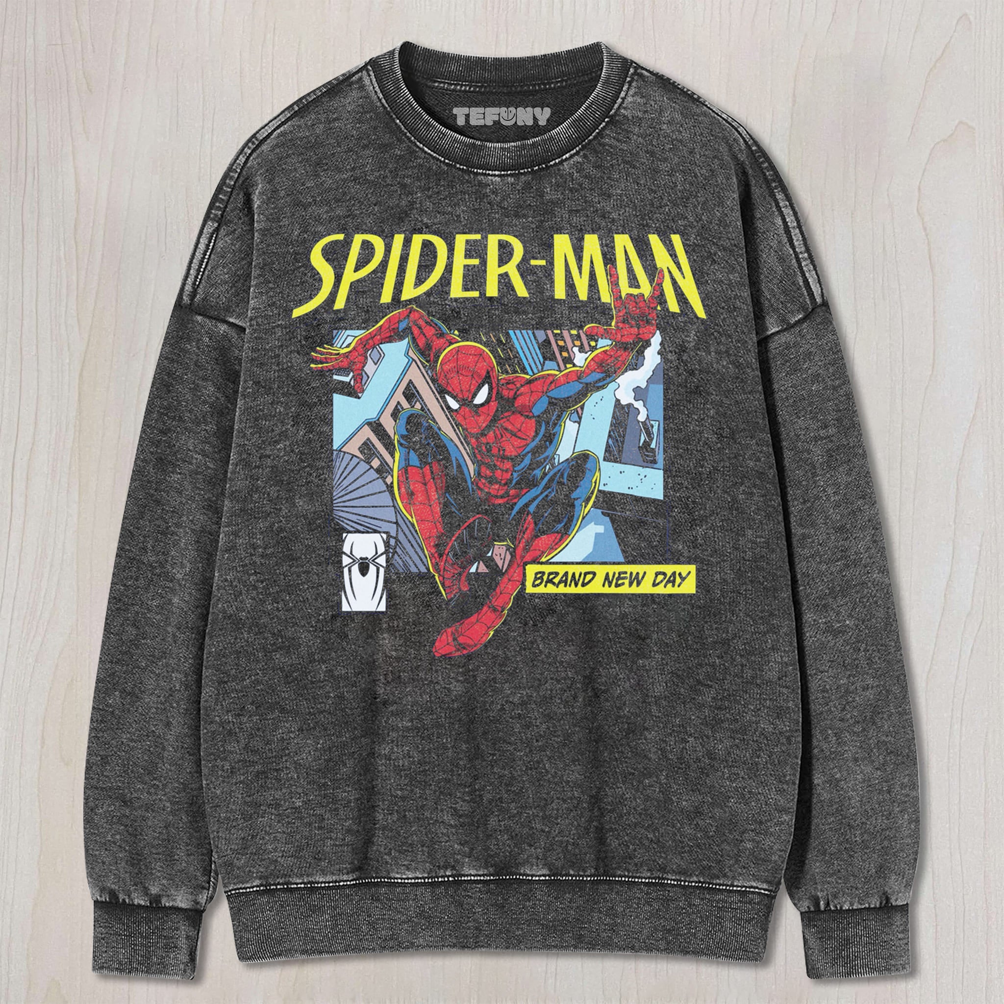 SPIDER-MAN BRAND NEW DAY V4 UNISEX TEE, TANK TOP, LAYERED LS, SWEATSHIRT & HOODIE