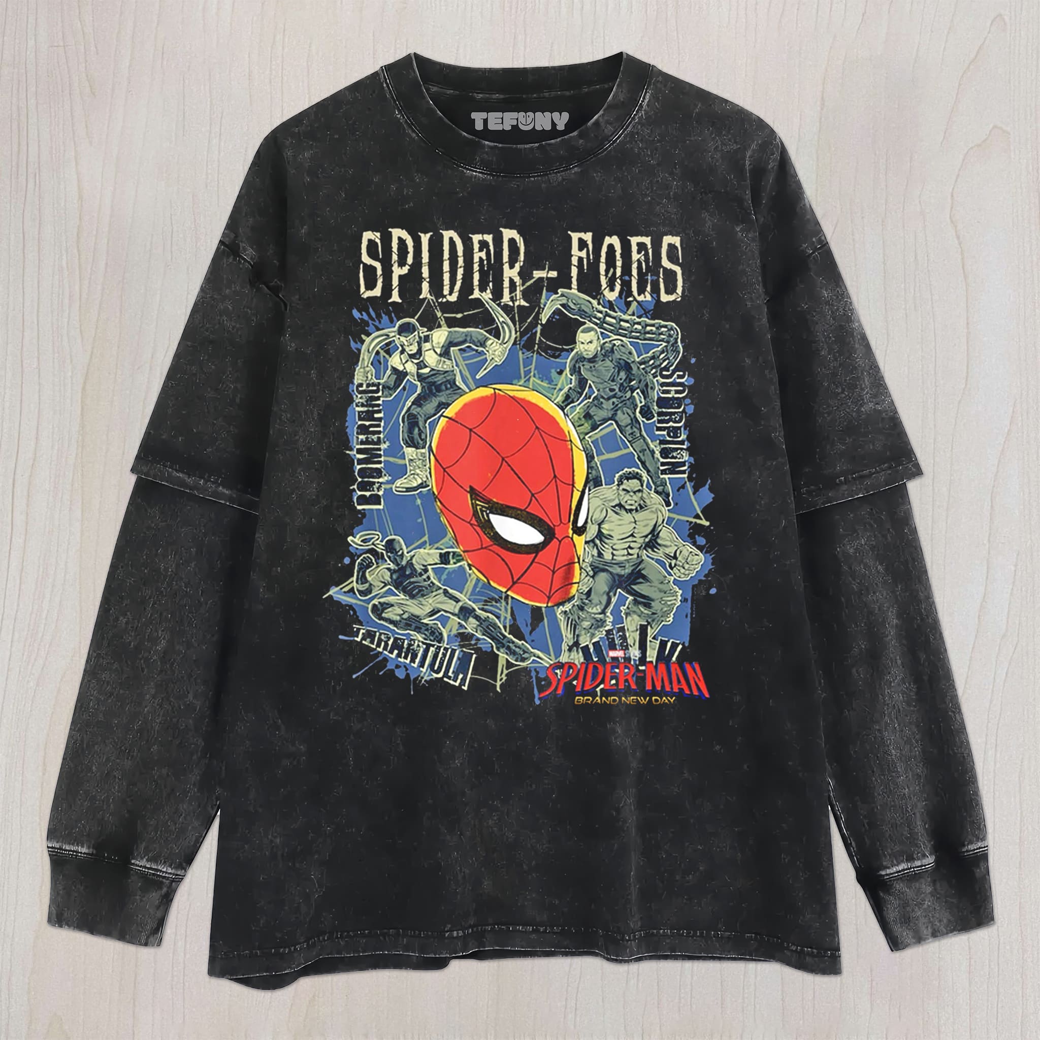 SPIDER-MAN BRAND NEW DAY V5 UNISEX TEE, TANK TOP, LAYERED LS, SWEATSHIRT & HOODIE