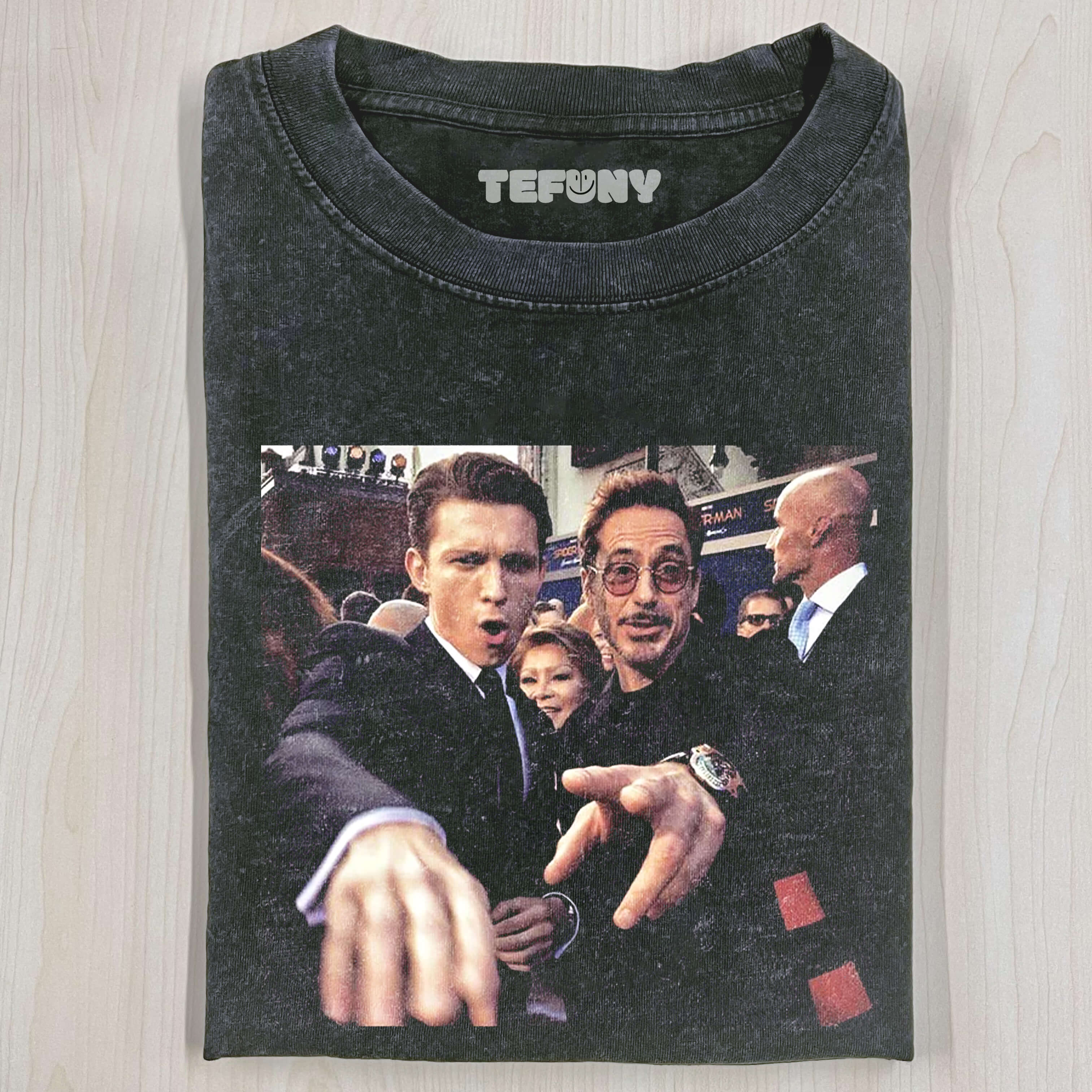 SPIDER-MAN AND IRON MAN T-SHIRT