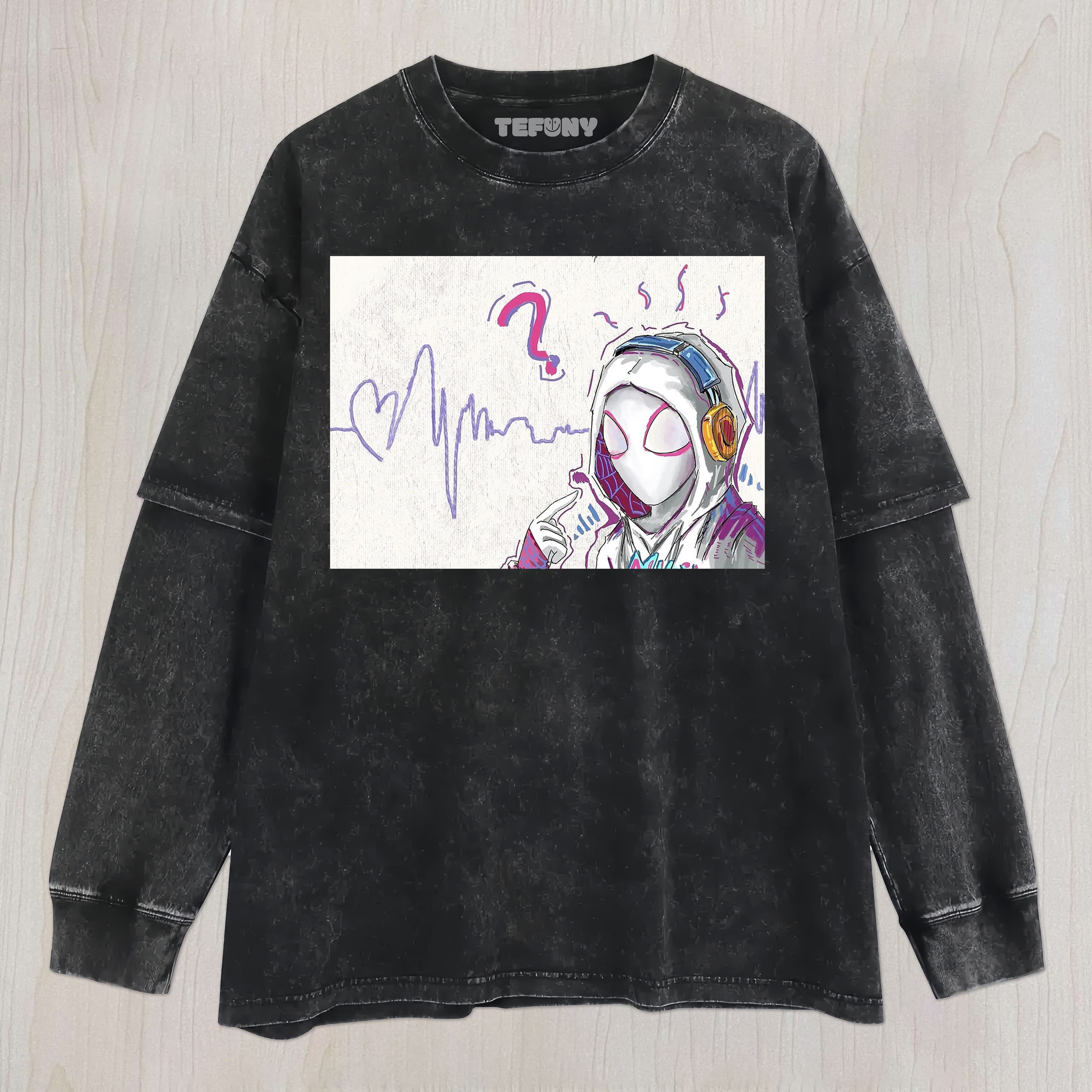 SPIDER-MAN GWEN C UNISEX TEE, TANK TOP, LAYERED LS, SWEATSHIRT & HOODIE