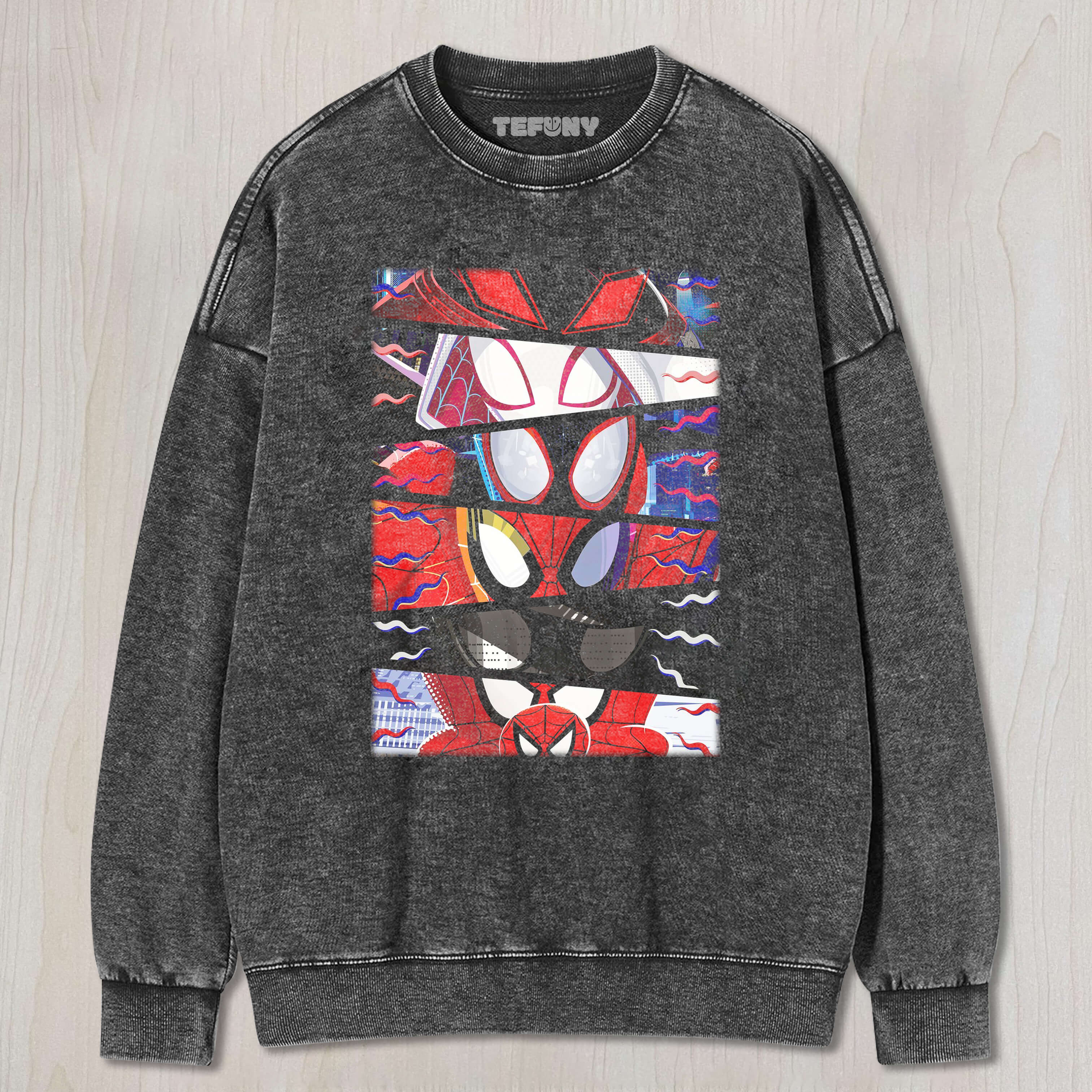 SPIDER-MAN MULTIVERSE PUZZLE TEE & SWEAT & HOOD