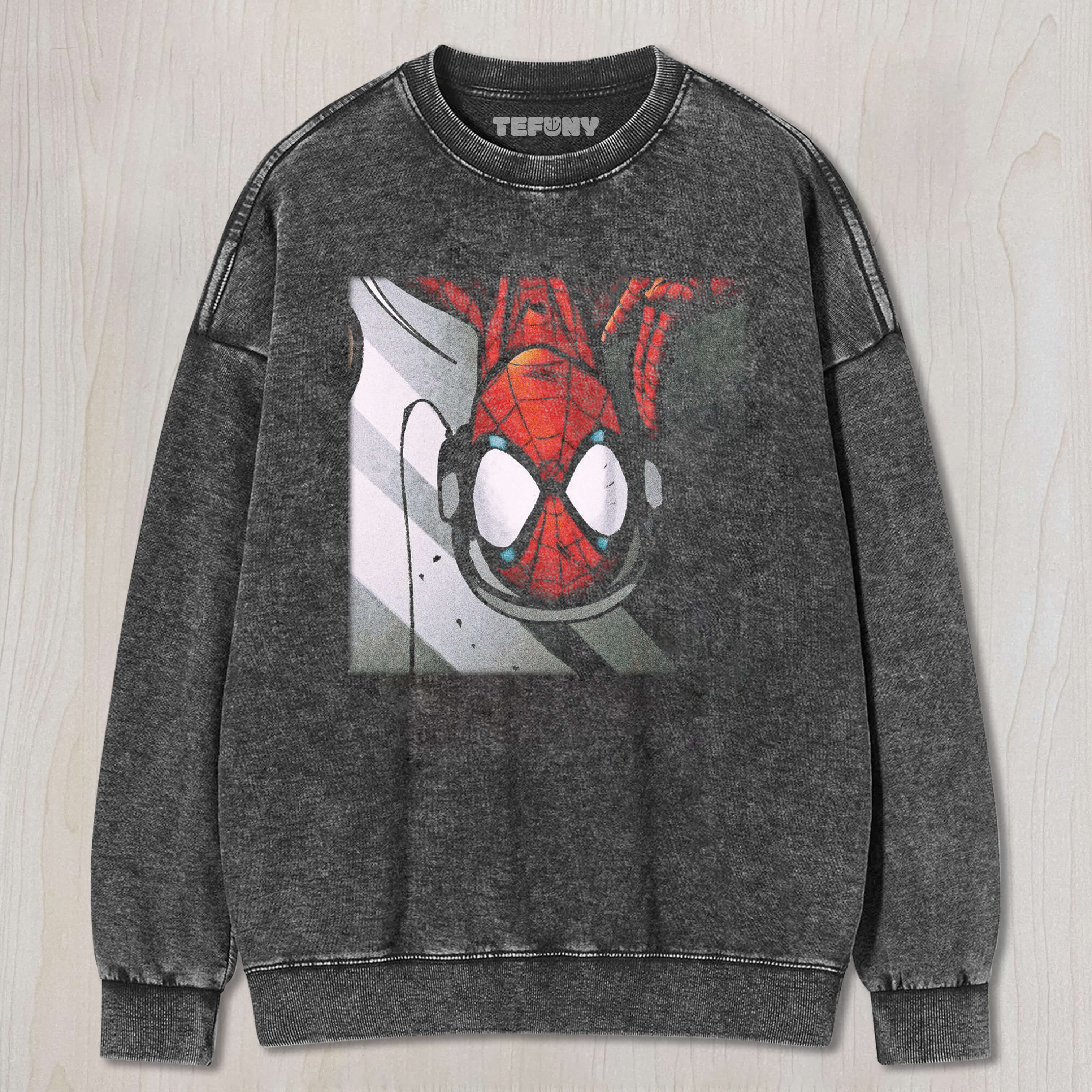 SPIDER-MAN UPSIDE DOWN TEE & SWEAT & HOOD