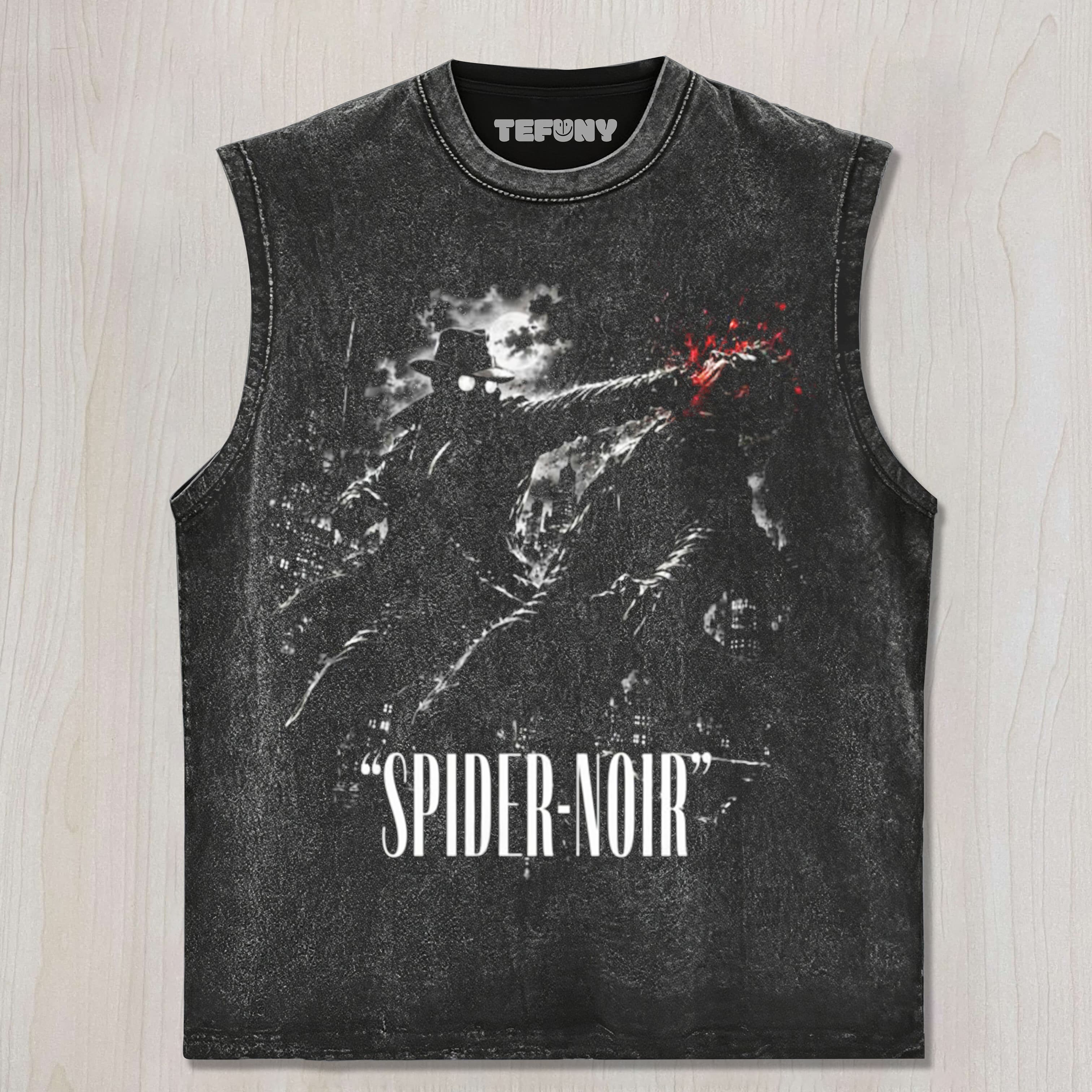 SPIDER-NOIR V17 UNISEX TEE, TANK TOP, LAYERED LS, SWEATSHIRT & HOODIE