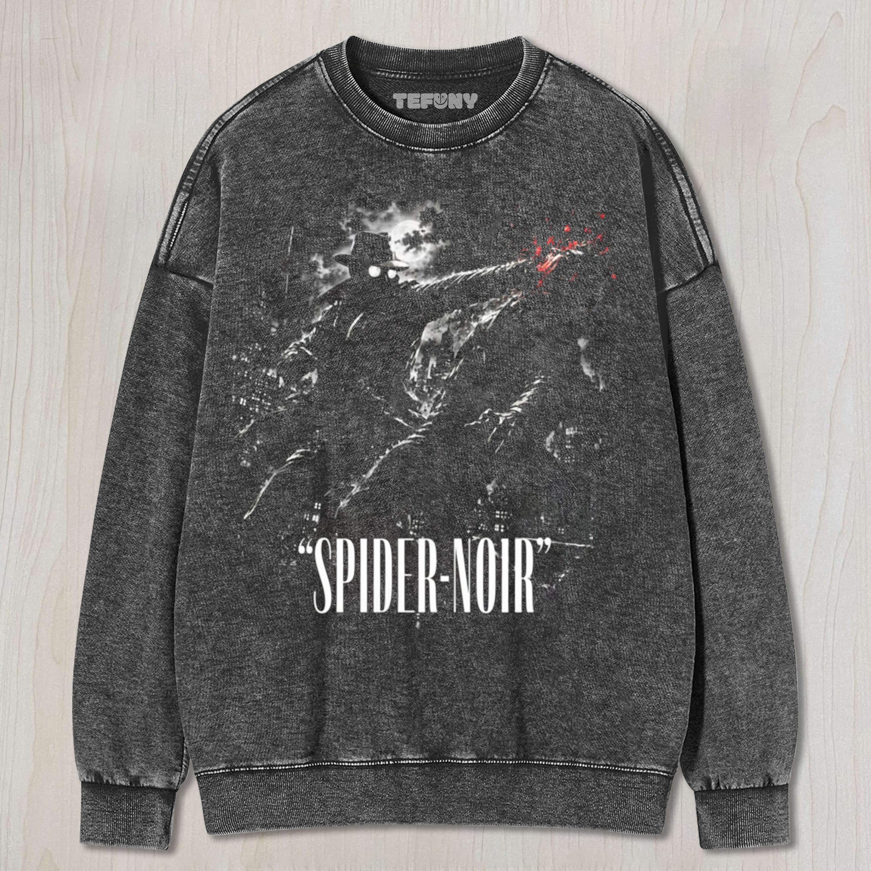 SPIDER-NOIR V17 UNISEX TEE, TANK TOP, LAYERED LS, SWEATSHIRT & HOODIE