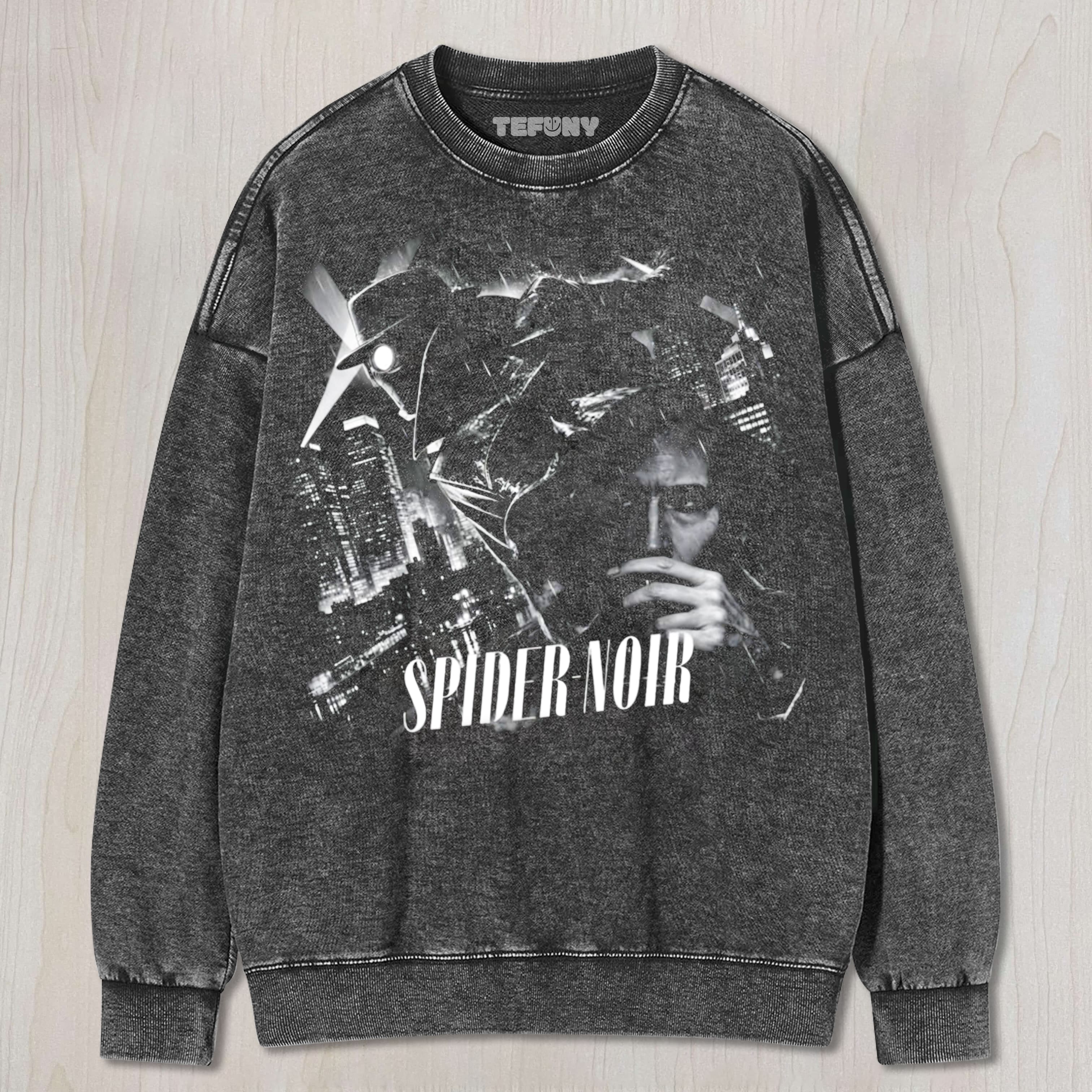 SPIDER-NOIR V19 UNISEX TEE, TANK TOP, LAYERED LS, SWEATSHIRT & HOODIE