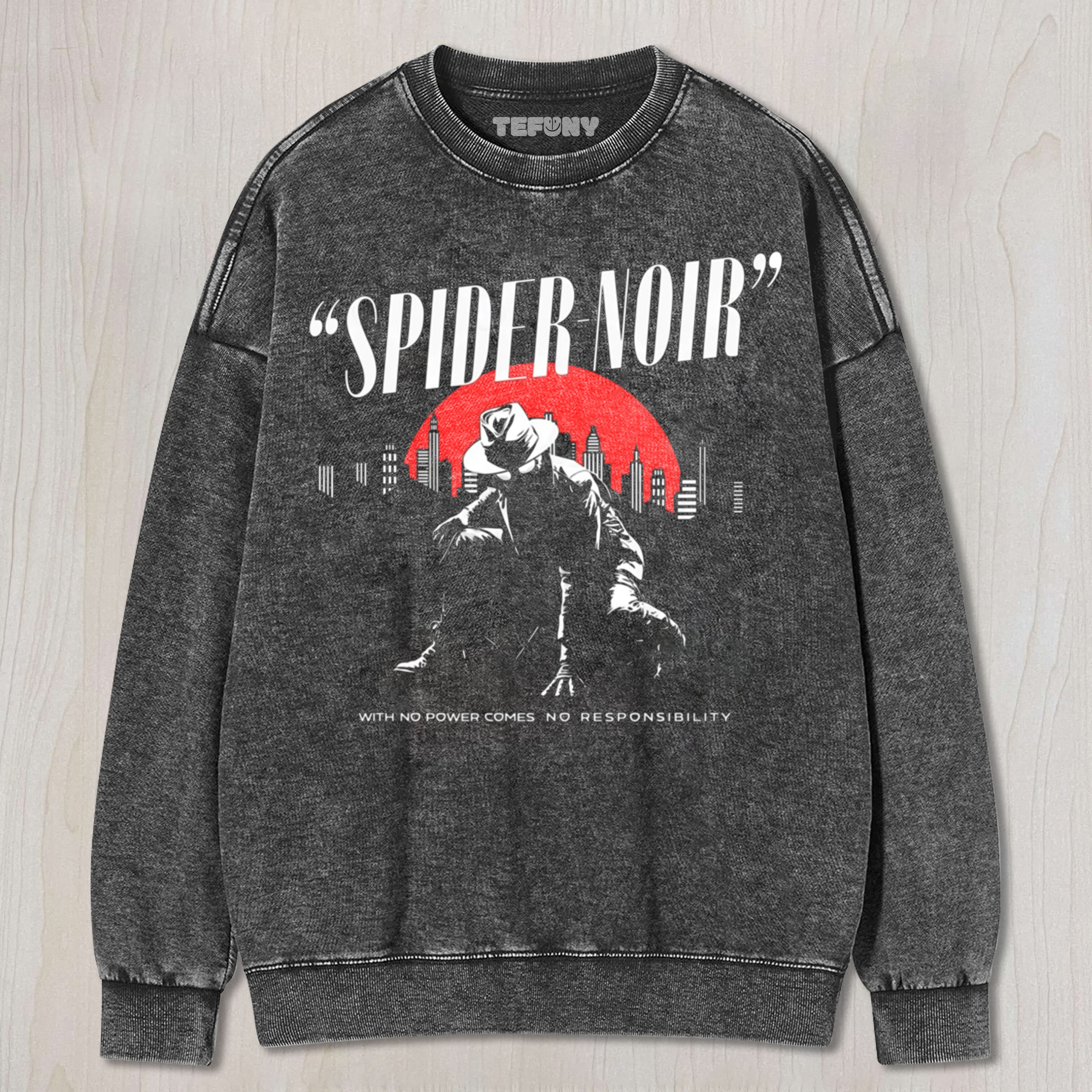 SPIDER-NOIR V1 UNISEX TEE, TANK TOP, LAYERED LS, SWEATSHIRT & HOODIE