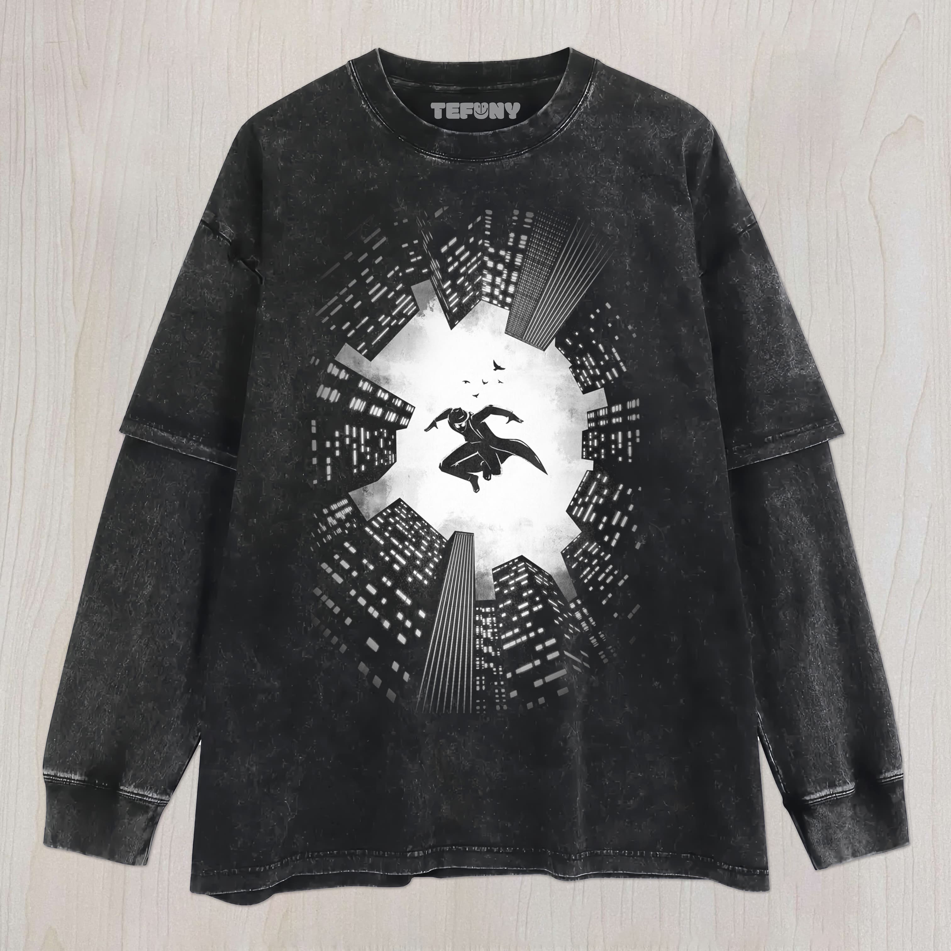 SPIDER-NOIR V6 UNISEX TEE, TANK TOP, LAYERED LS, SWEATSHIRT & HOODIE
