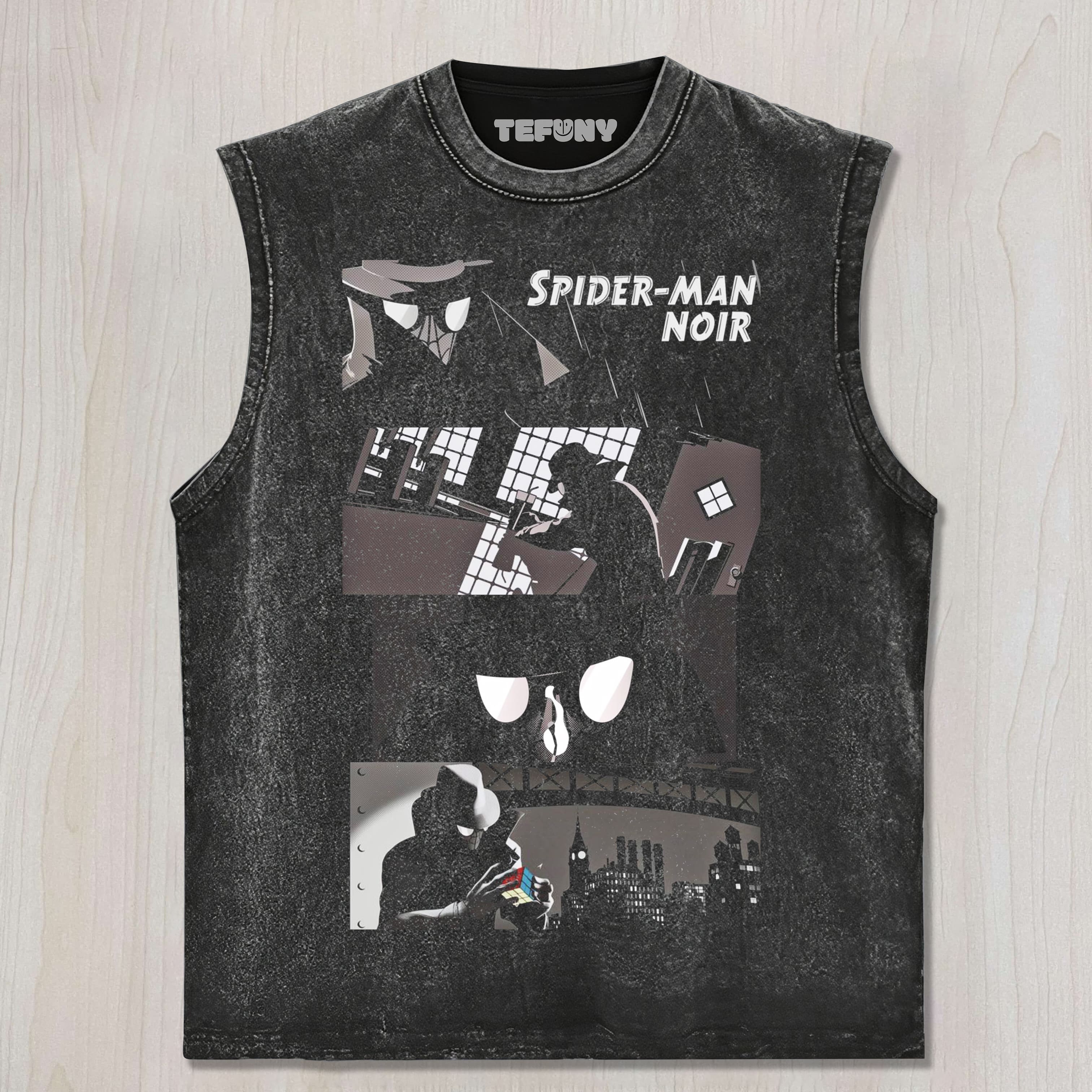 SPIDER-NOIR V7 UNISEX TEE, TANK TOP, LAYERED LS, SWEATSHIRT & HOODIE