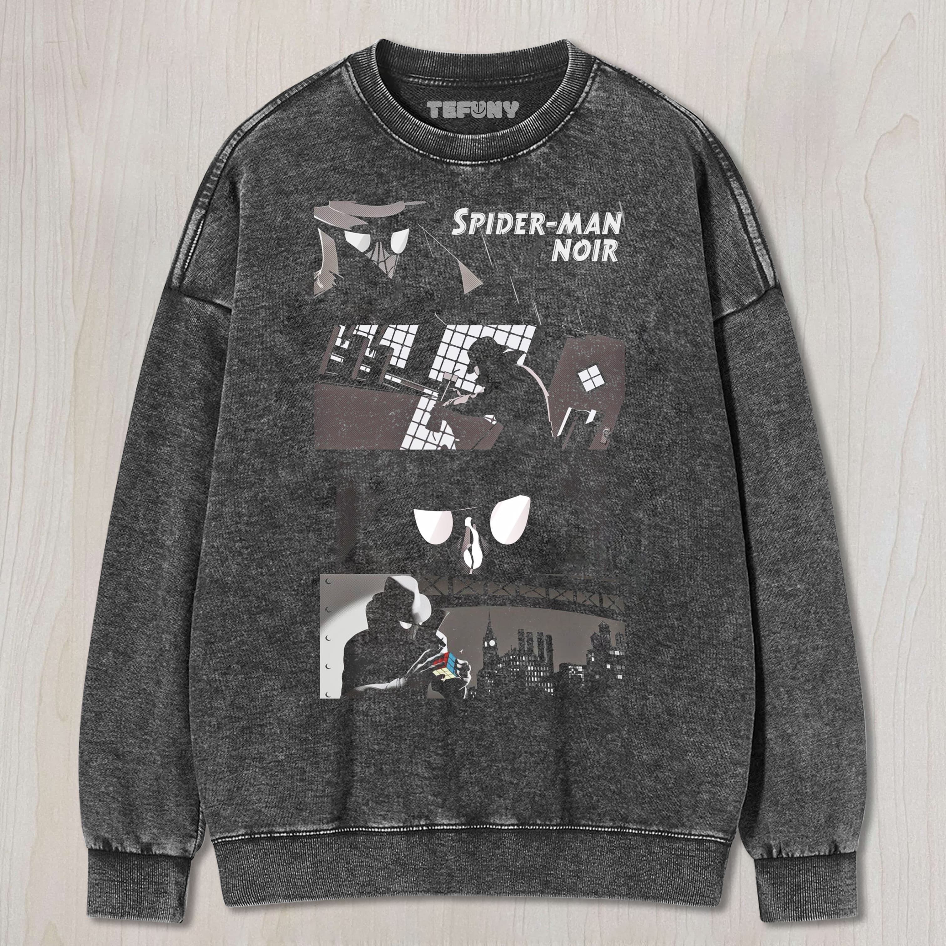 SPIDER-NOIR V7 UNISEX TEE, TANK TOP, LAYERED LS, SWEATSHIRT & HOODIE