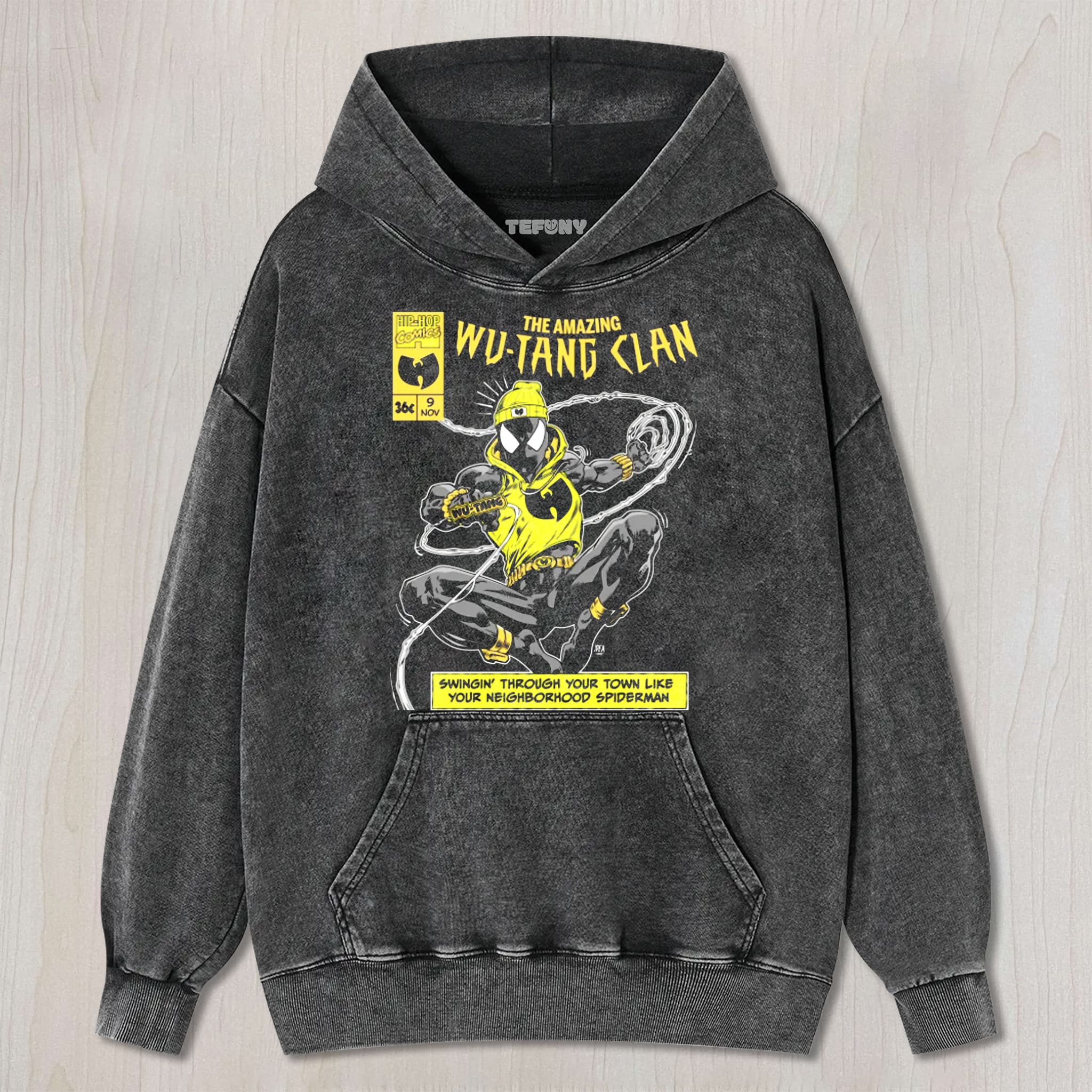 SPIDER-WU UNISEX TEE, TANK TOP, LAYERED LS, SWEATSHIRT & HOODIE