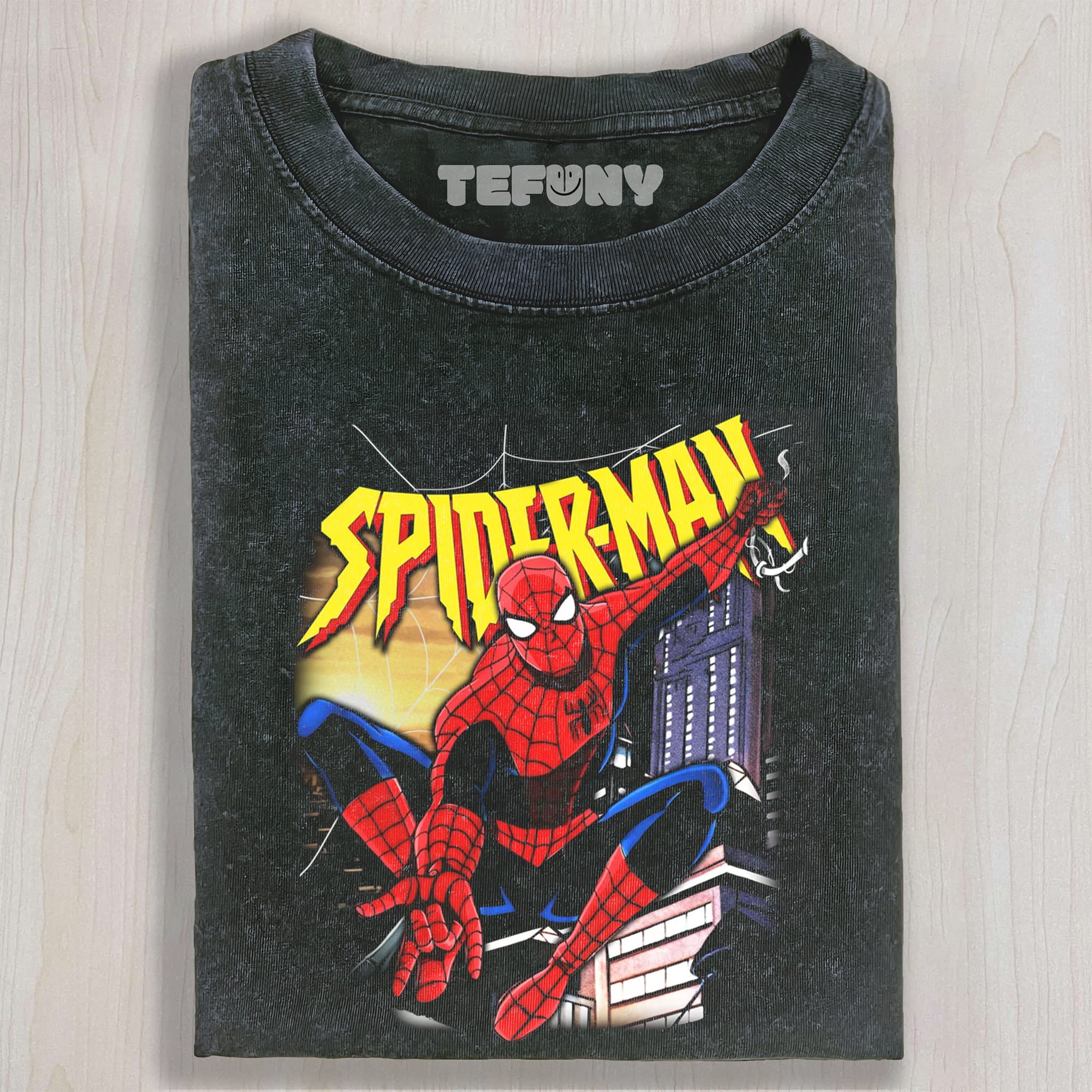 SPIDERMAN THE ANIMATED SERIES UNISEX TEE, TANK TOP, LAYERED LS, SWEATSHIRT & HOODIE