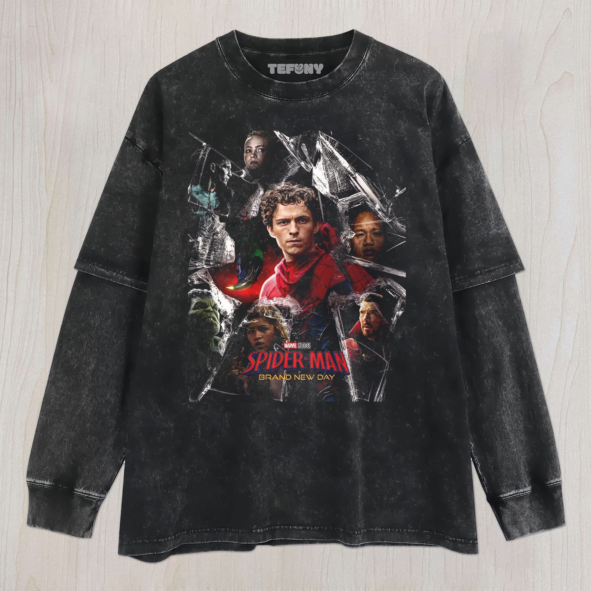 SPIDERMAN V3 UNISEX TEE, TANK TOP, LAYERED LS, SWEATSHIRT & HOODIE