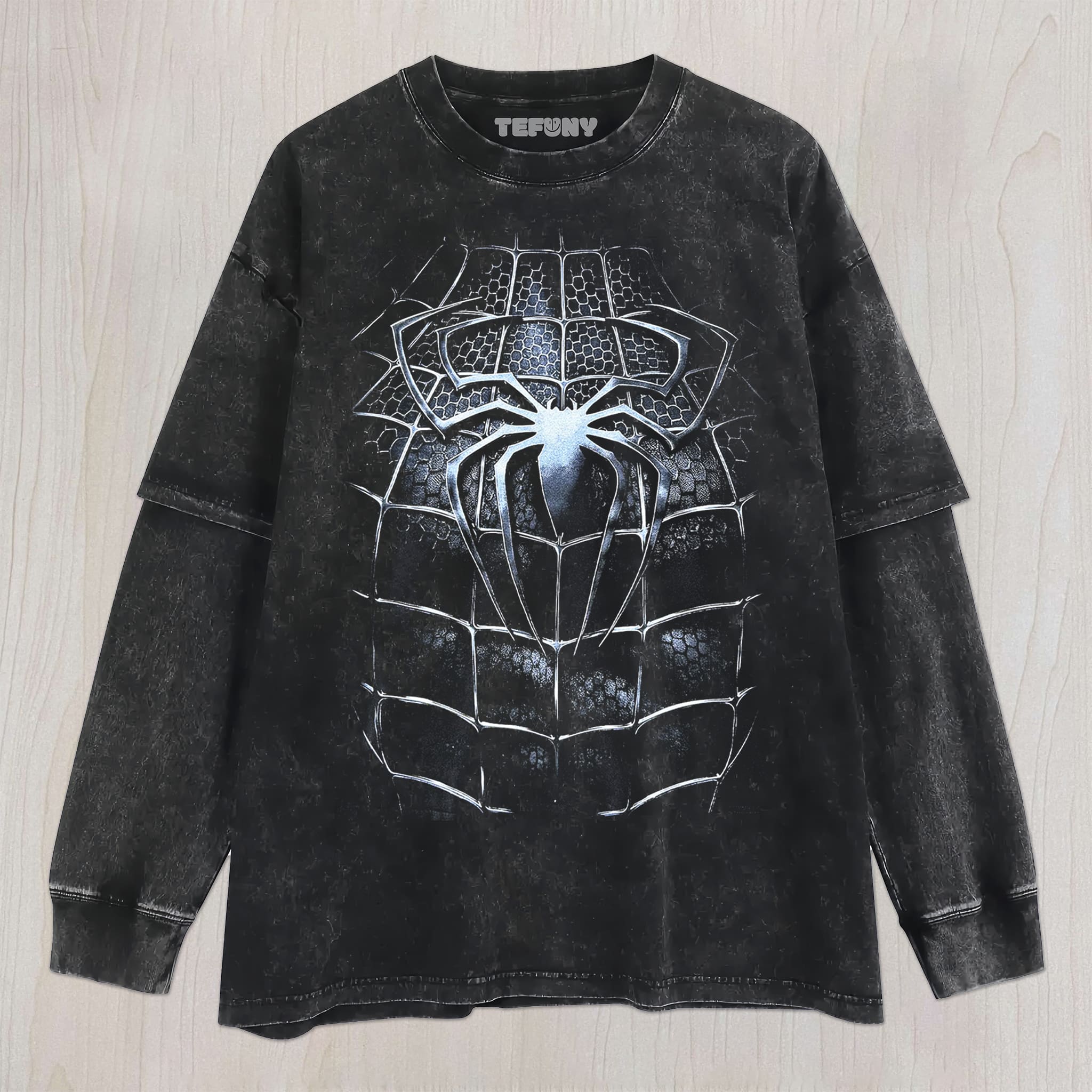 SPIDER SYMBIOTE UNISEX TEE, TANK TOP, LAYERED LS, SWEATSHIRT & HOODIE