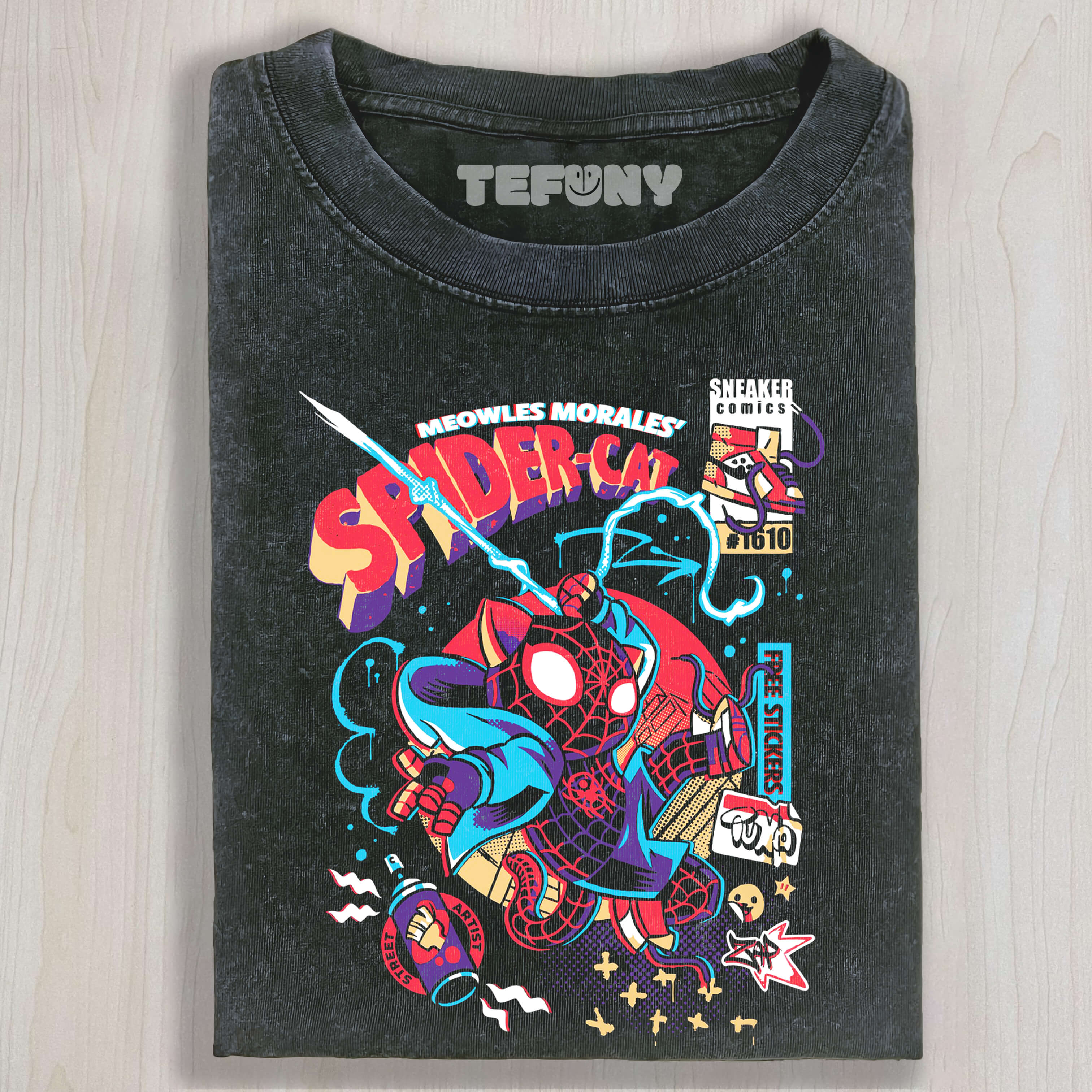 SPIDER CAT T-SHIRT