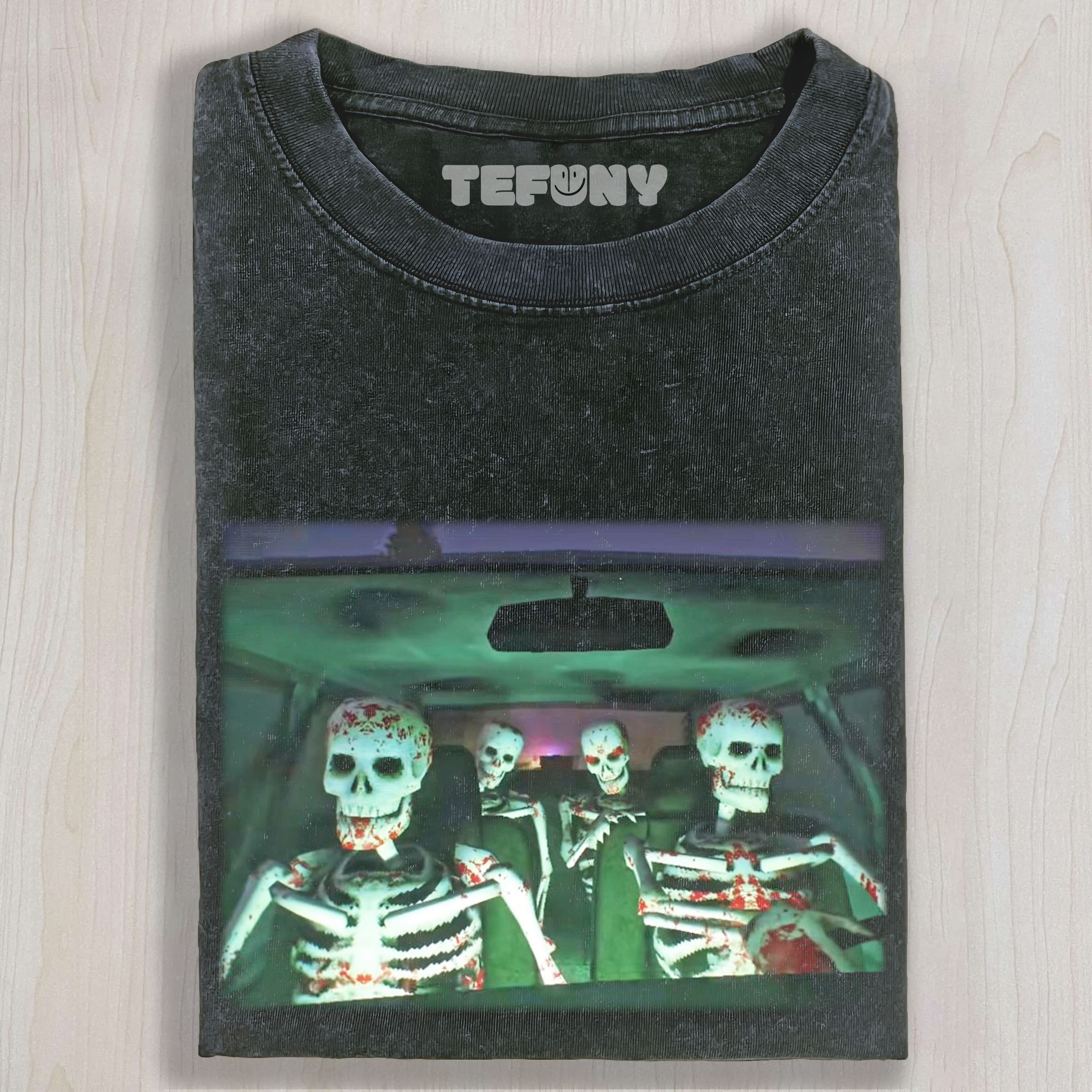 SPOOKWARE SKULL TEE & SWEAT & HOOD