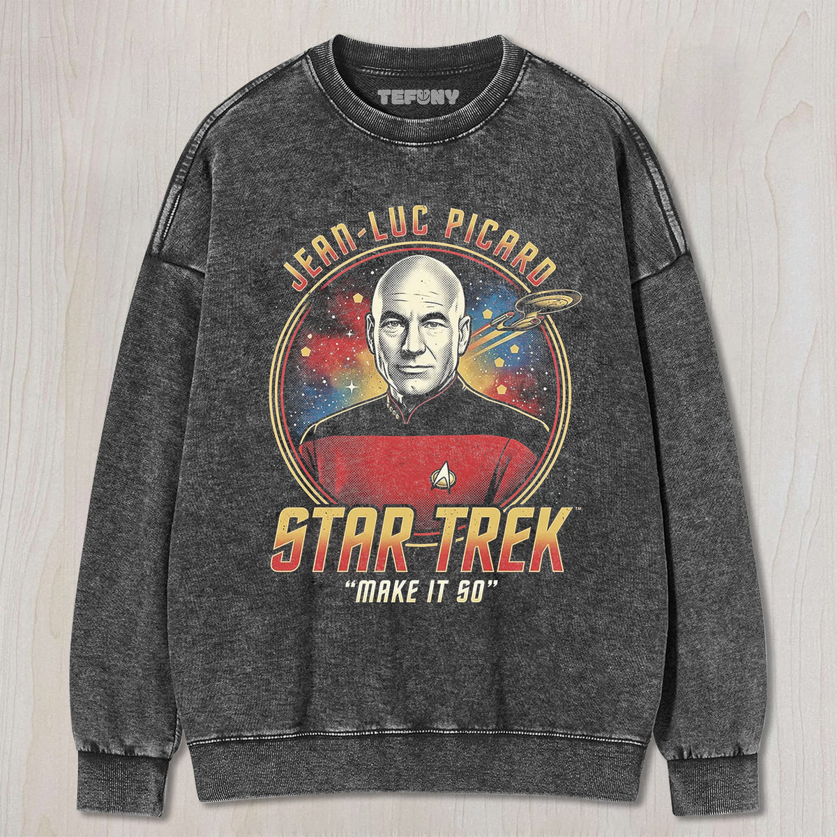 STAR TREK V1 UNISEX TEE, TANK TOP, LAYERED LS, SWEATSHIRT & HOODIE